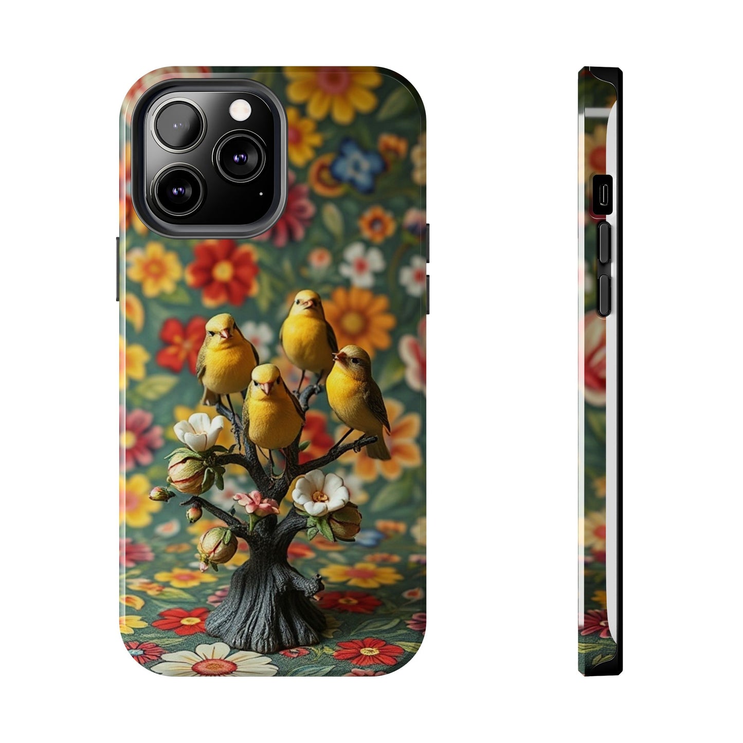 Birds Impact-Resistant Phone Case