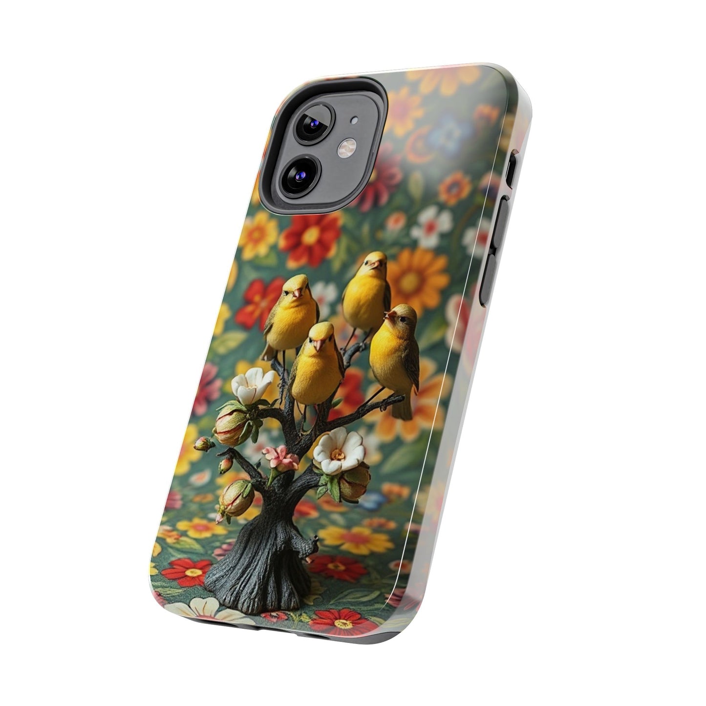 Birds Impact-Resistant Phone Case