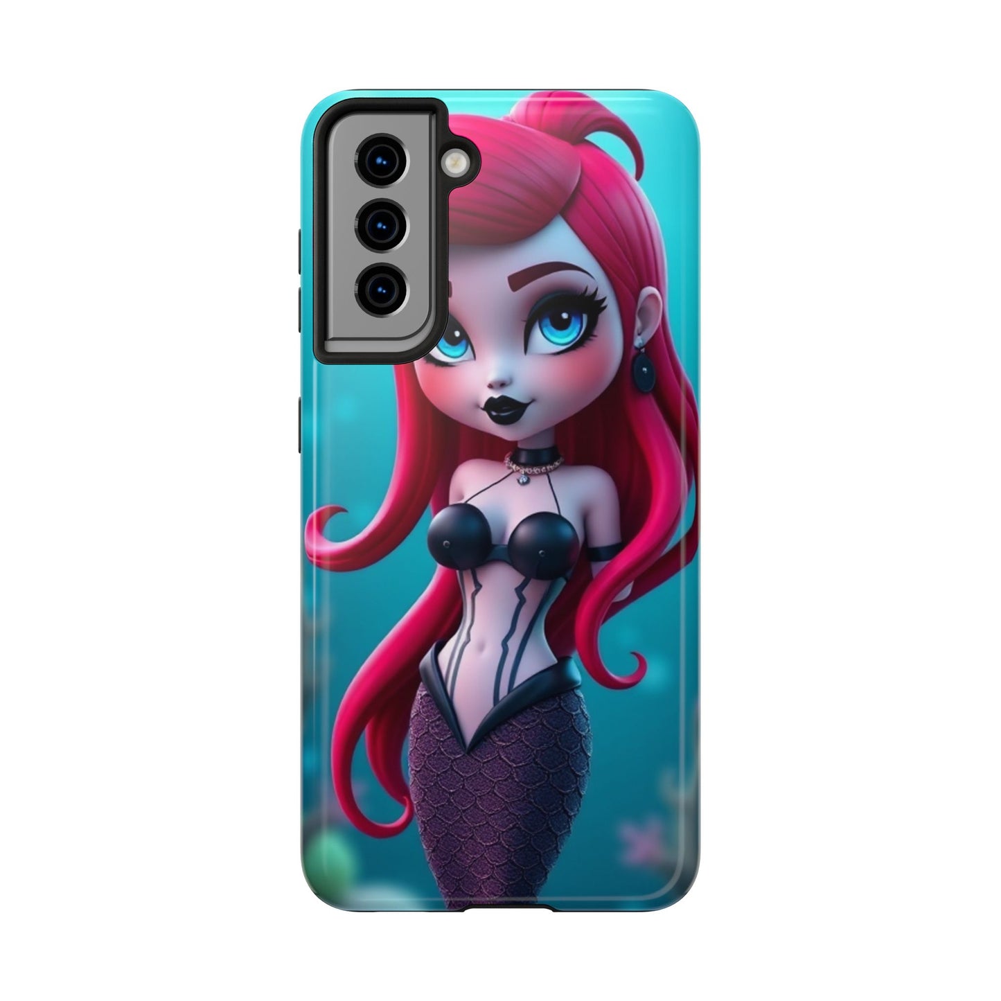 Goth Alt Mermaid Impact-Resistant Phone Case