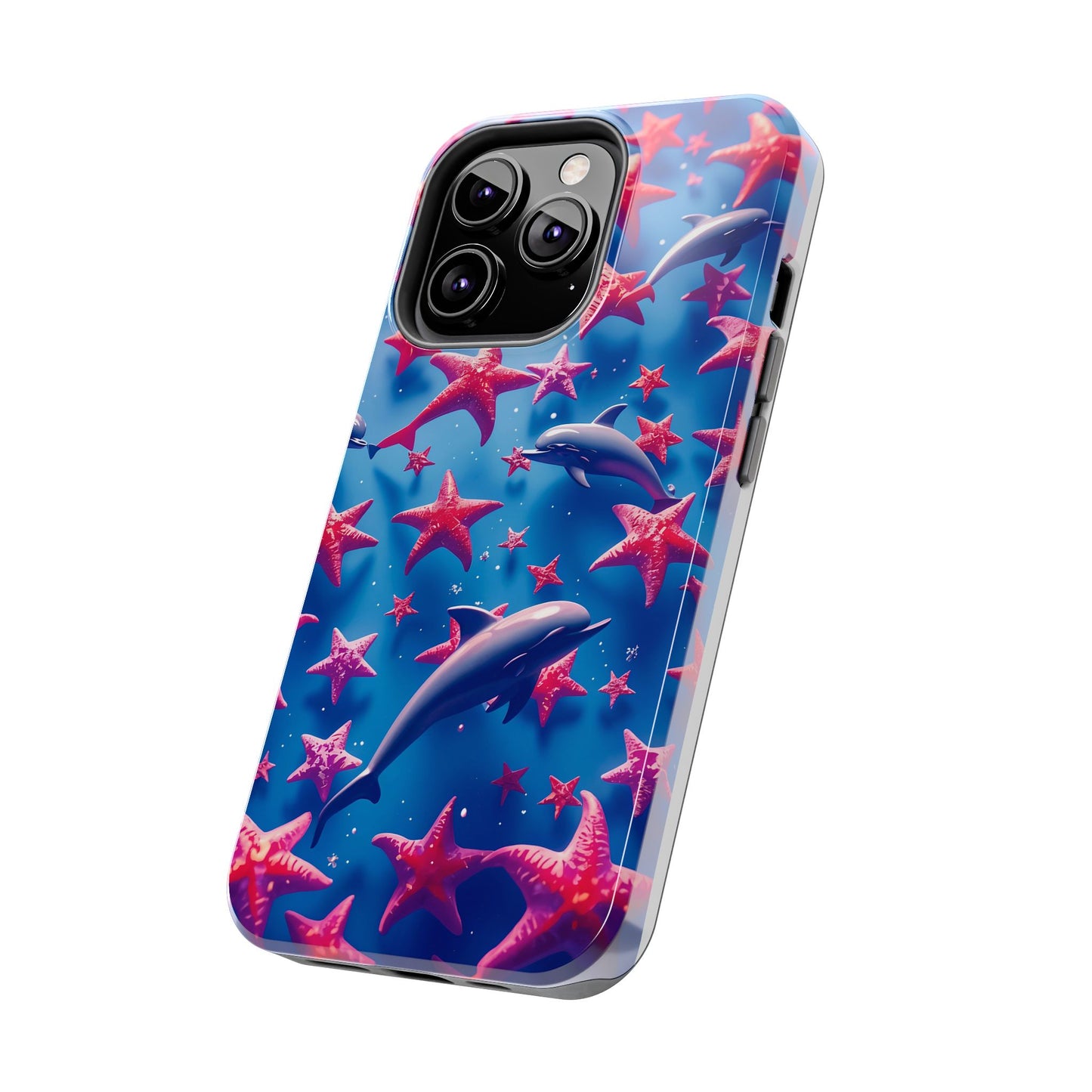 Dolphins Impact-Resistant Phone Case