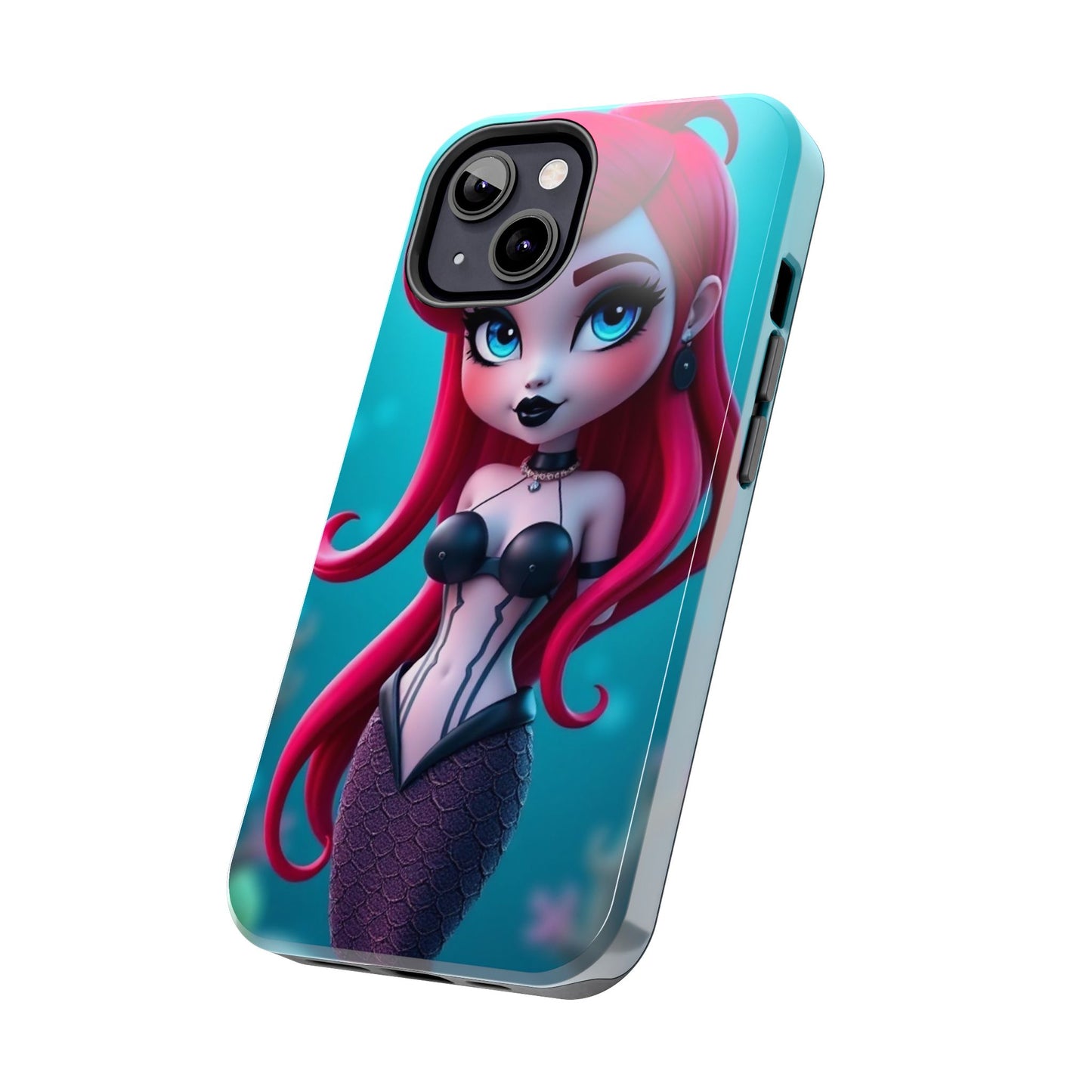 Goth Alt Mermaid Impact-Resistant Phone Case