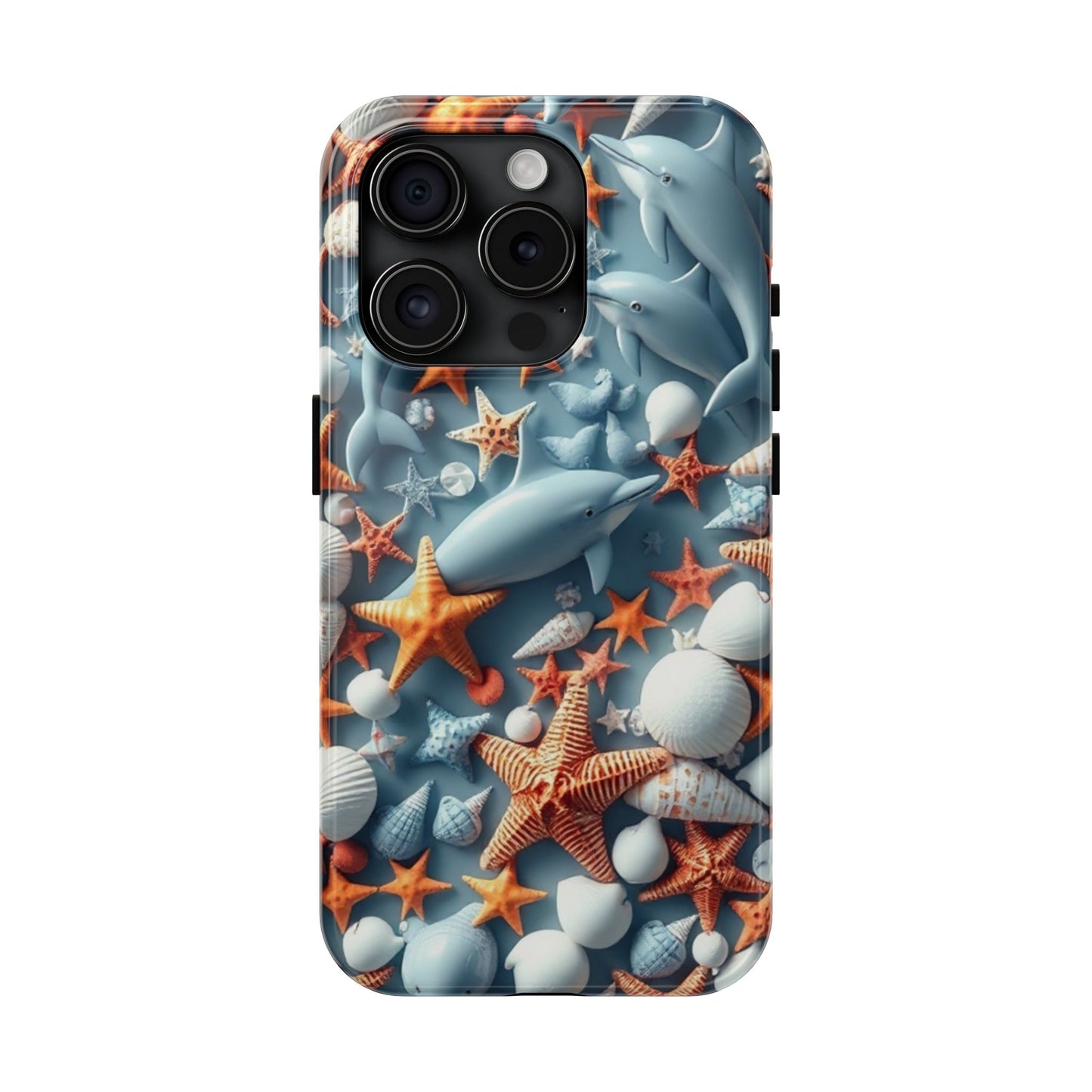 Dolphins Impact-Resistant Phone Case