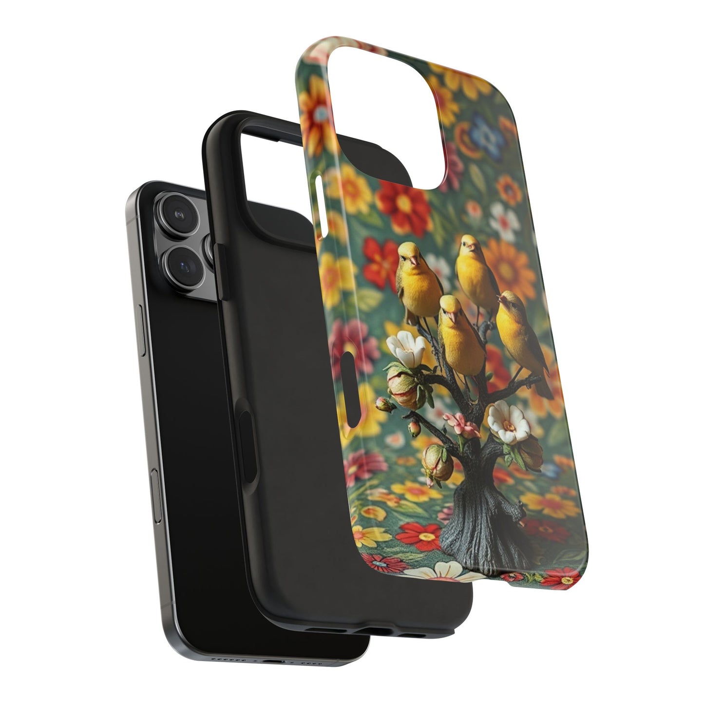 Birds Impact-Resistant Phone Case