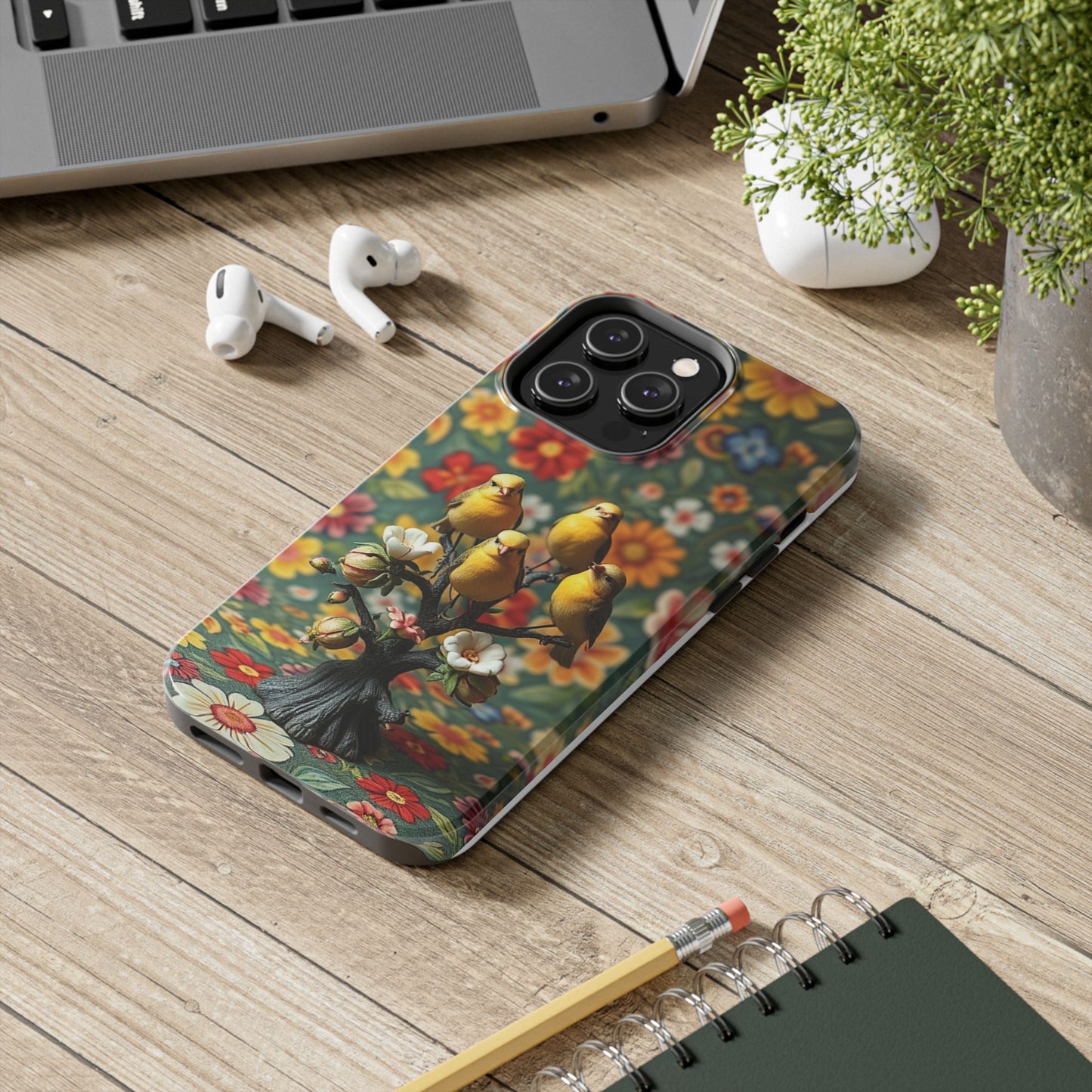 Birds Impact-Resistant Phone Case