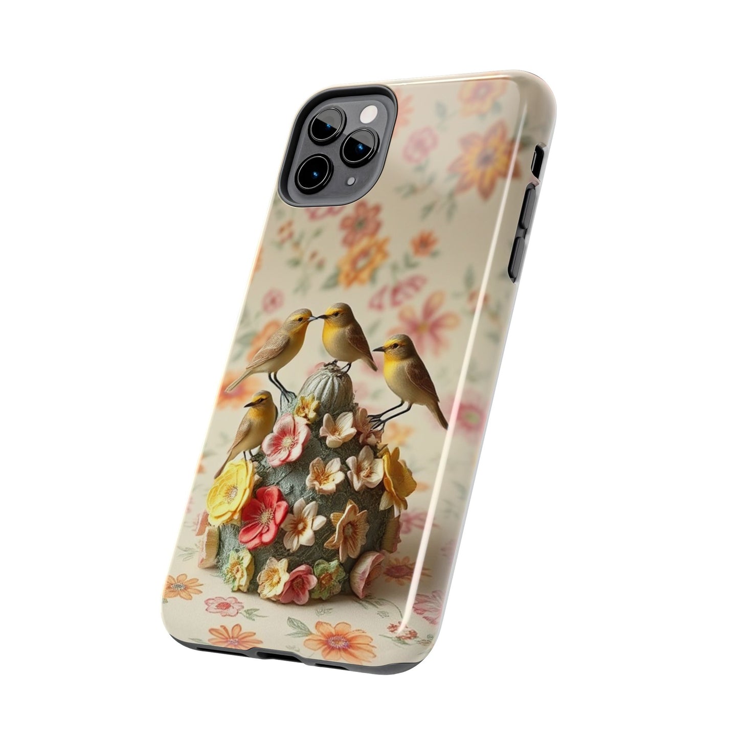 Birds Impact-Resistant Phone Case