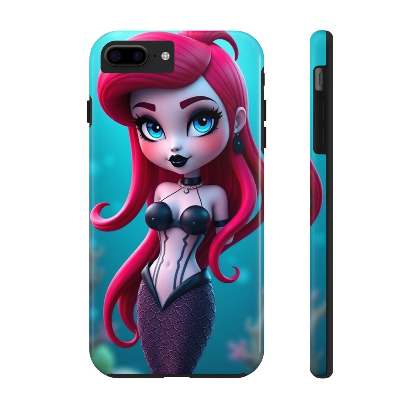 Goth Alt Mermaid Impact-Resistant Phone Case