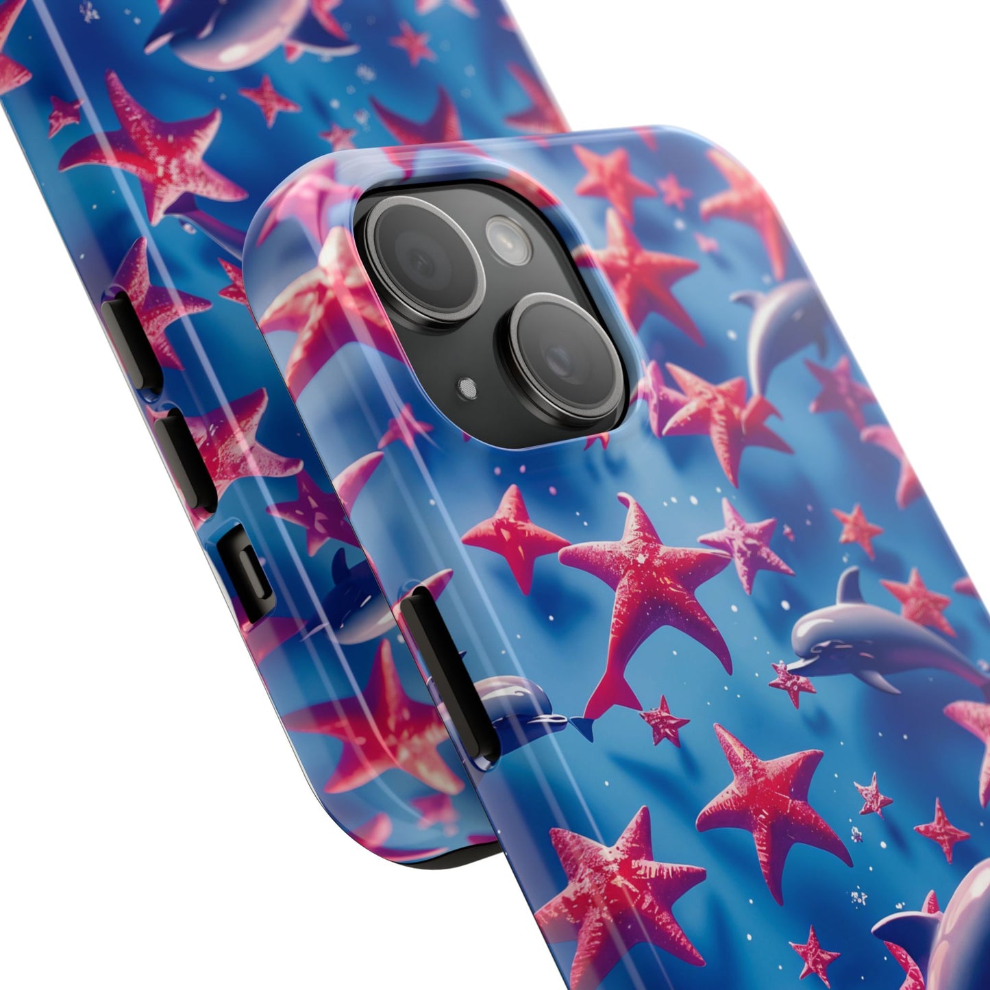 Dolphins Impact-Resistant Phone Case