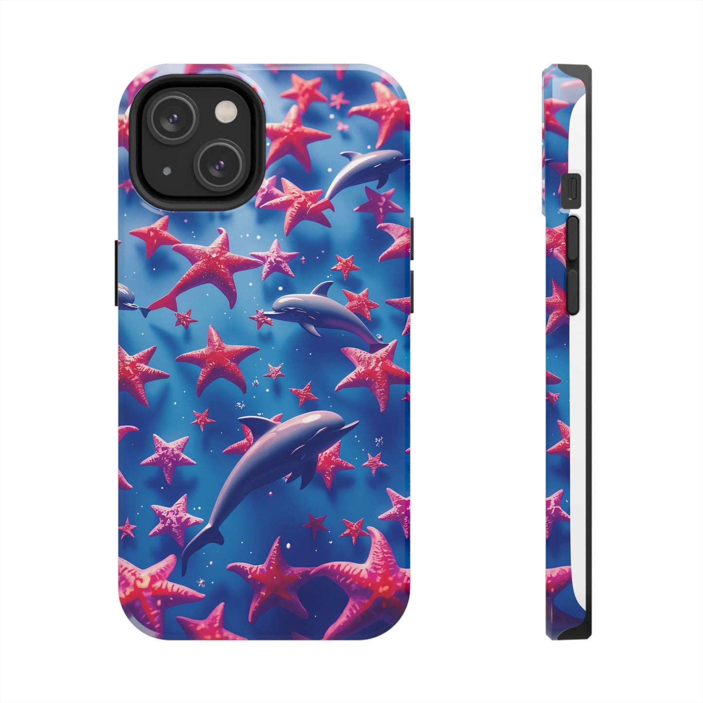 Dolphins Impact-Resistant Phone Case