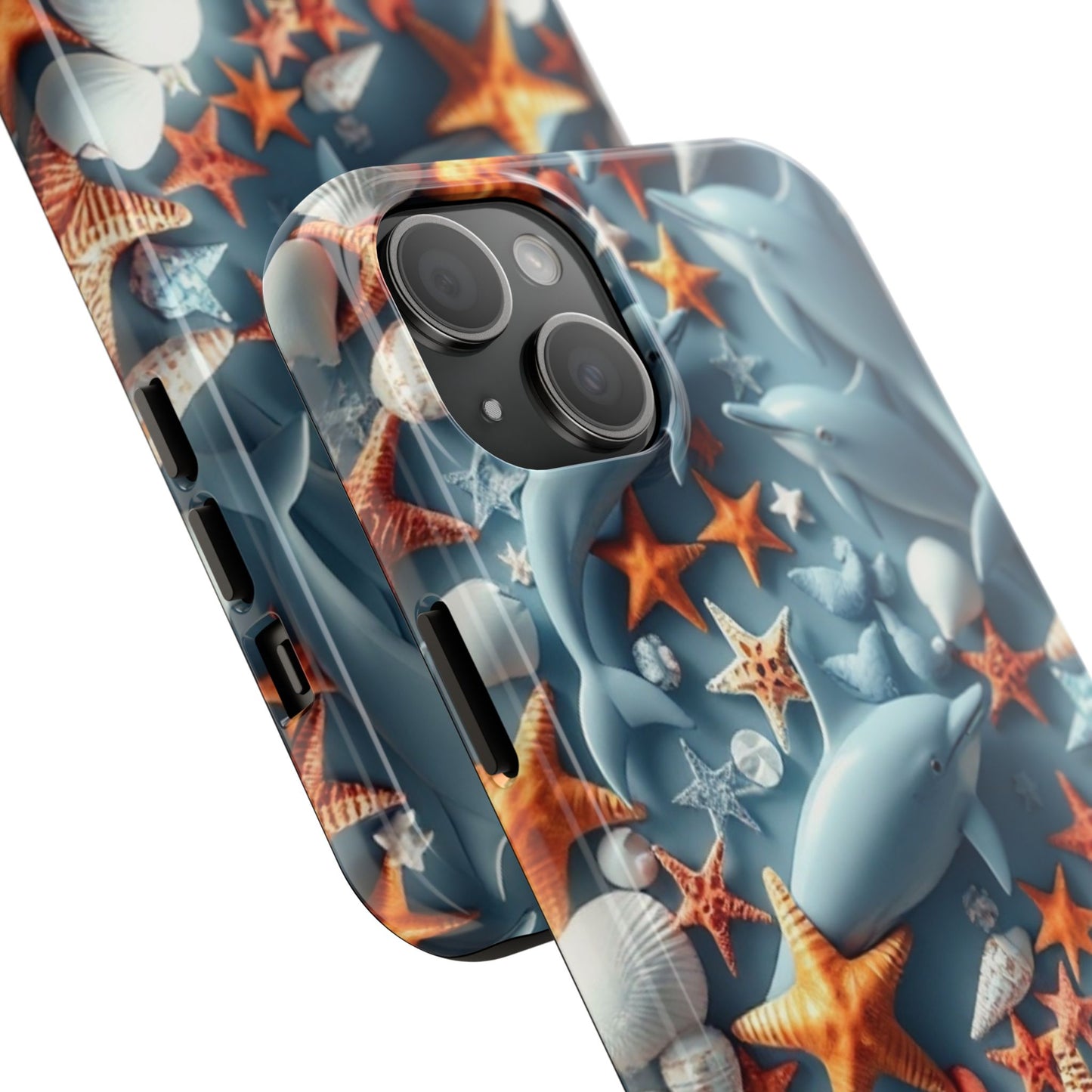 Dolphins Impact-Resistant Phone Case