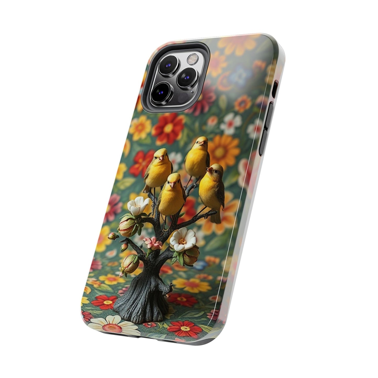 Birds Impact-Resistant Phone Case