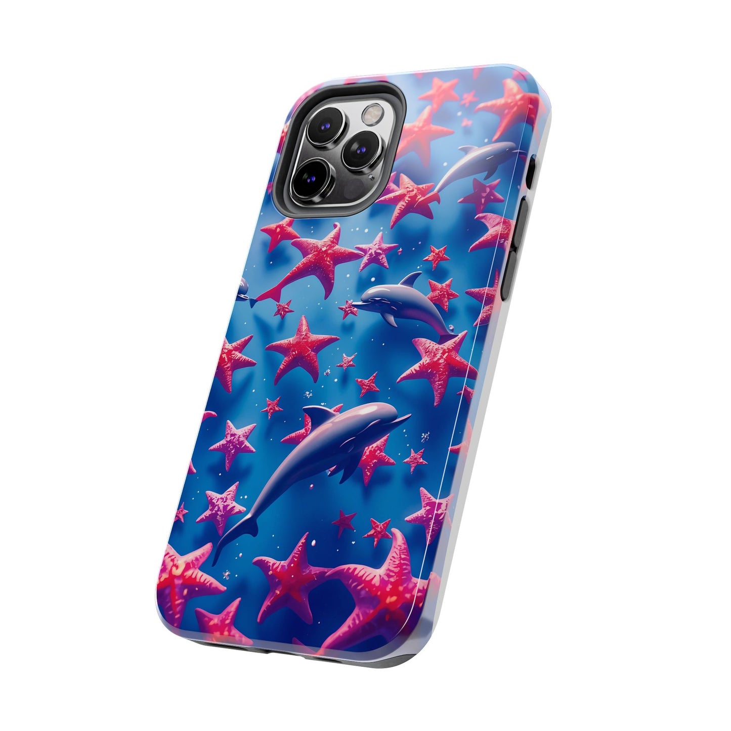 Dolphins Impact-Resistant Phone Case