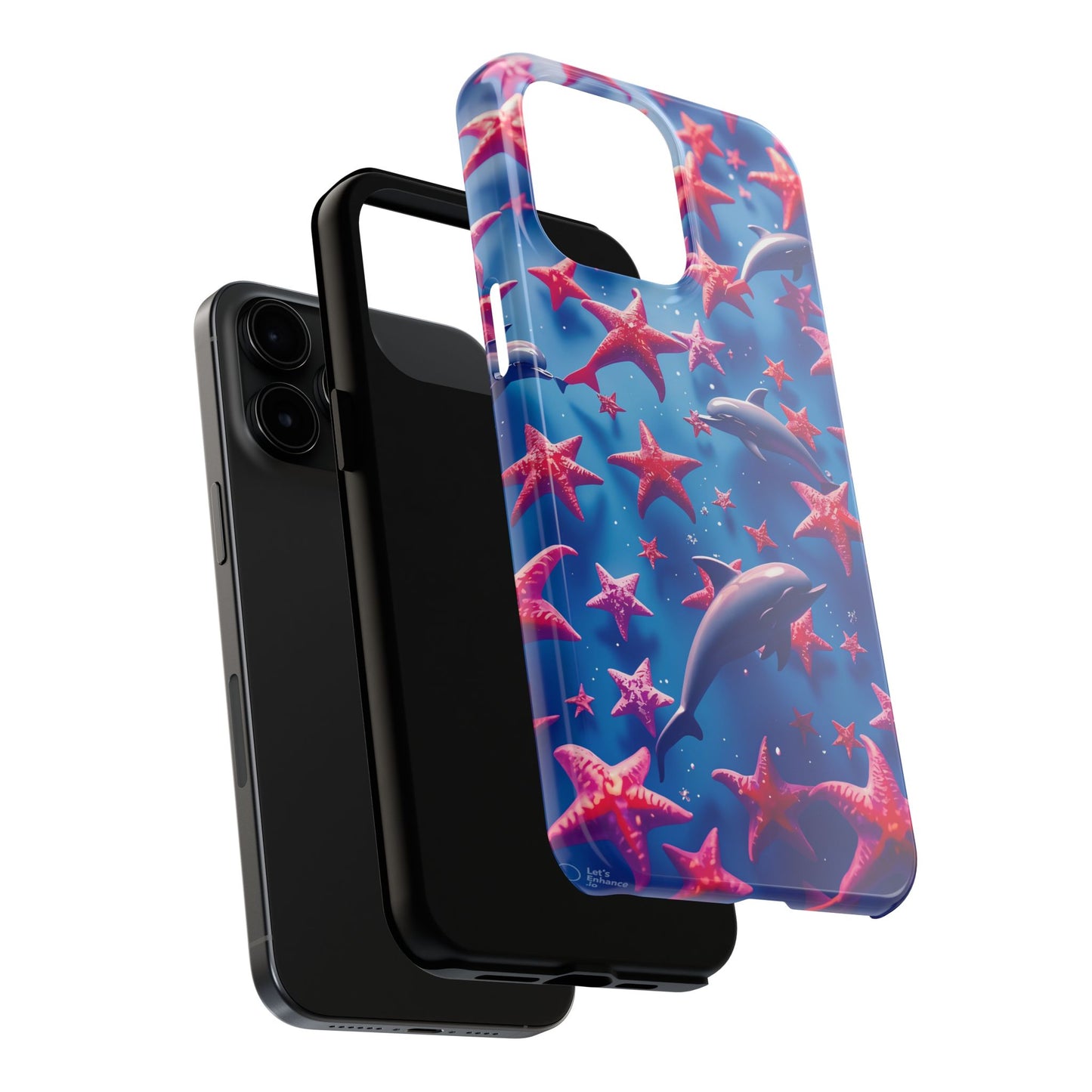 Dolphins Impact-Resistant Phone Case