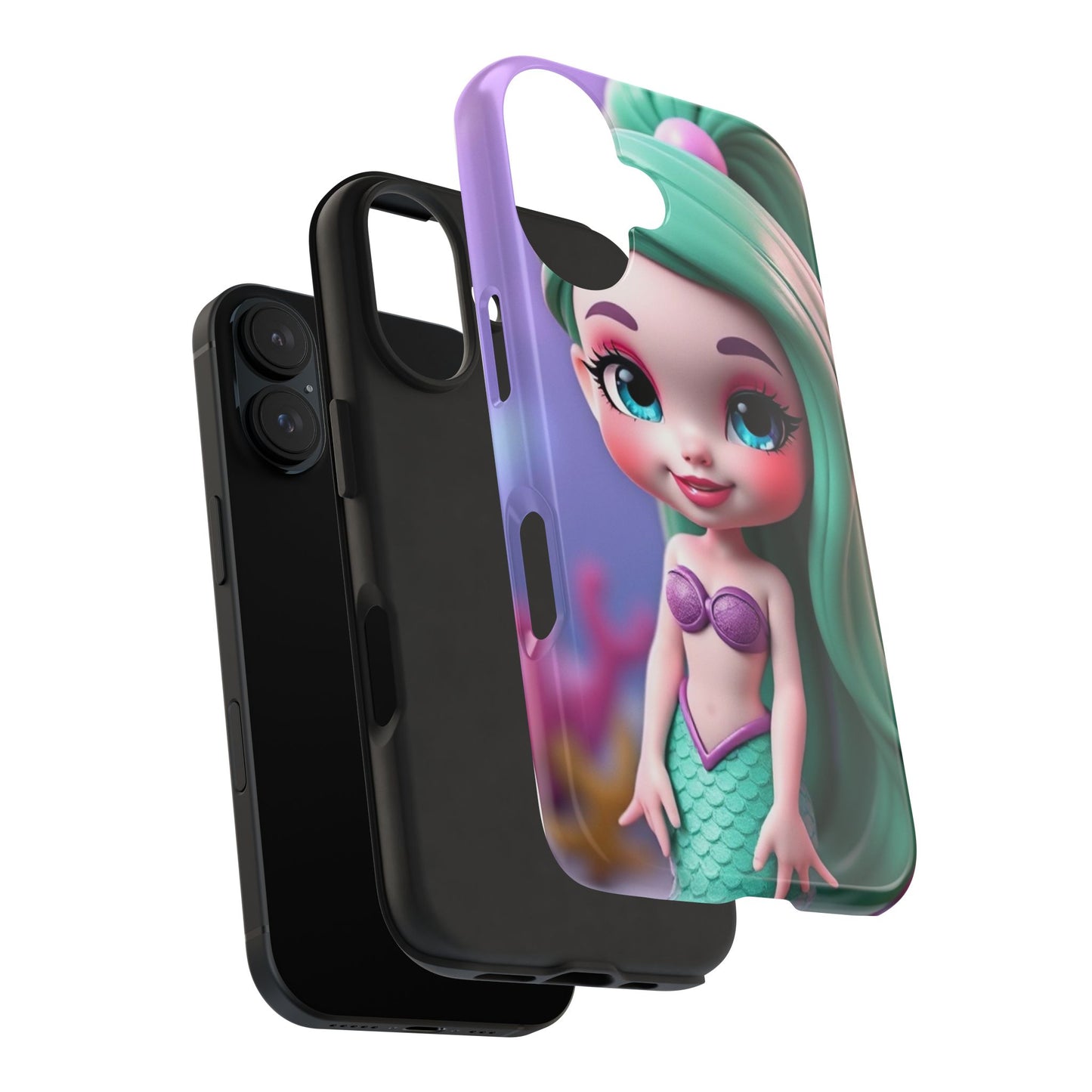 Mermaid Impact-Resistant Phone Case