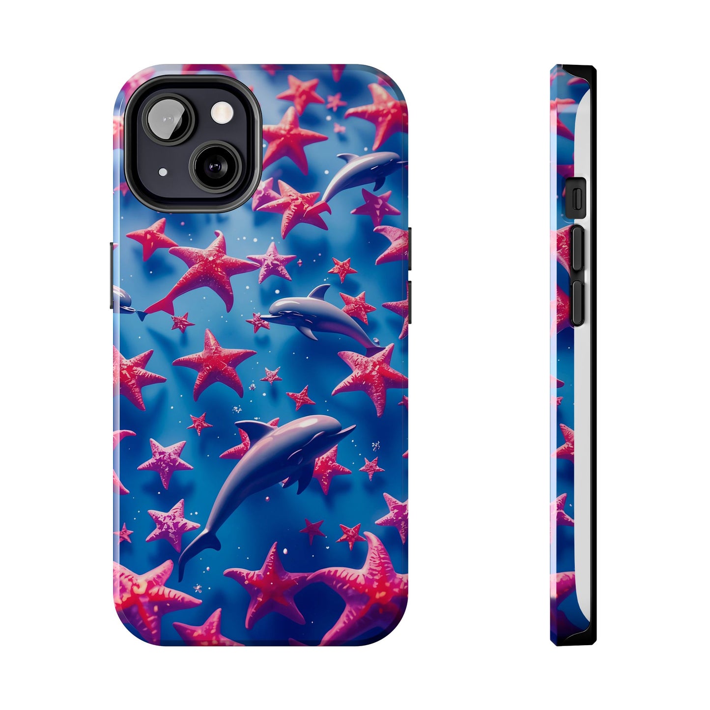 Dolphins Impact-Resistant Phone Case