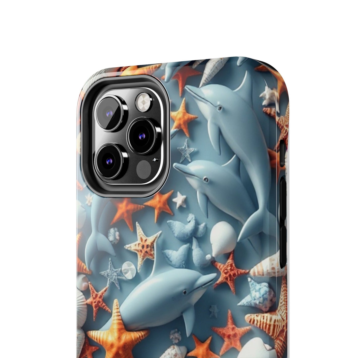 Dolphins Impact-Resistant Phone Case