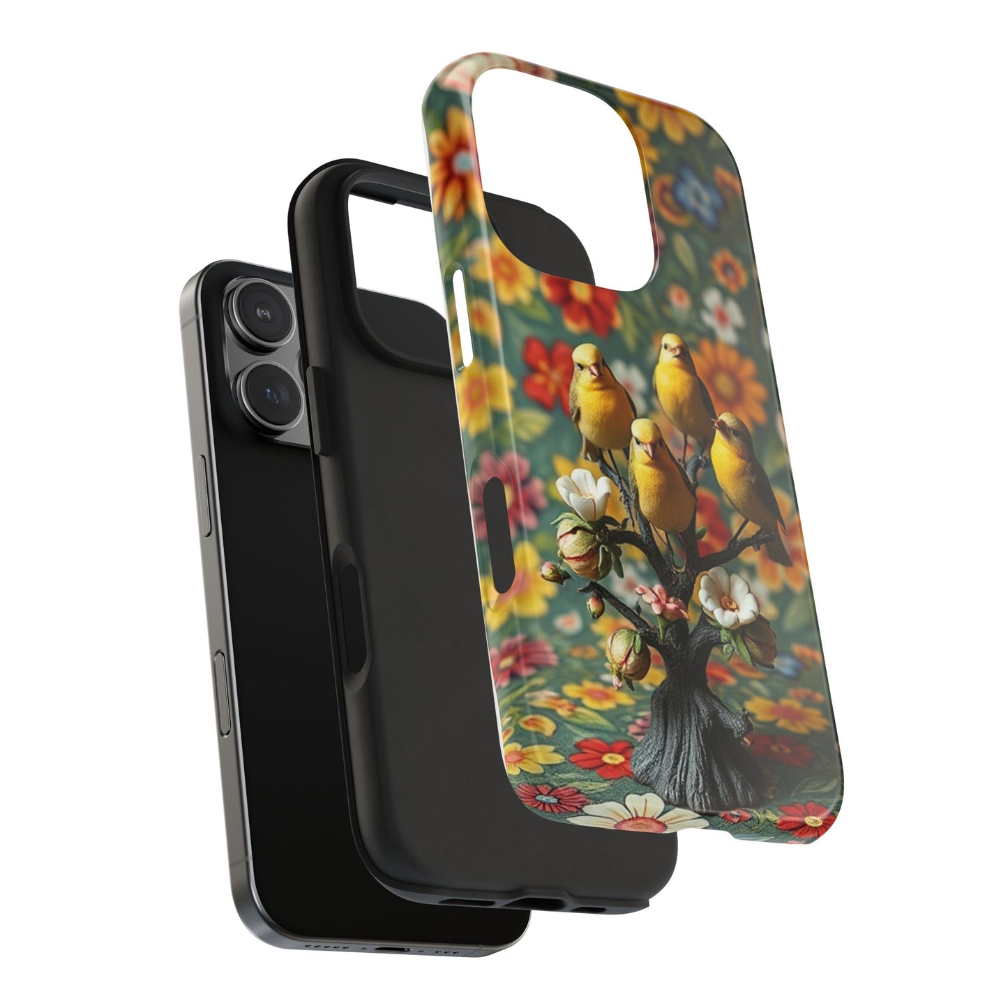 Birds Impact-Resistant Phone Case