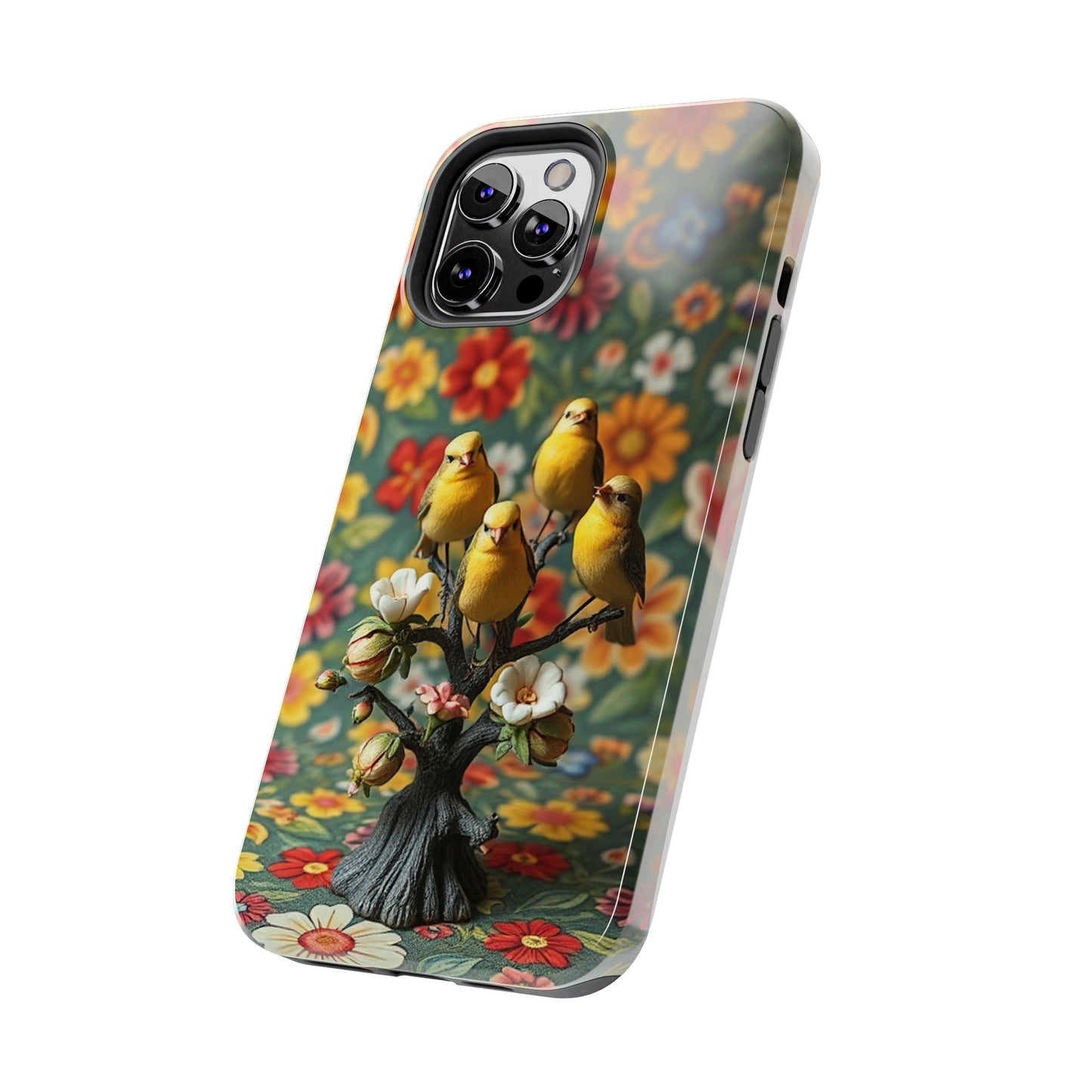 Birds Impact-Resistant Phone Case