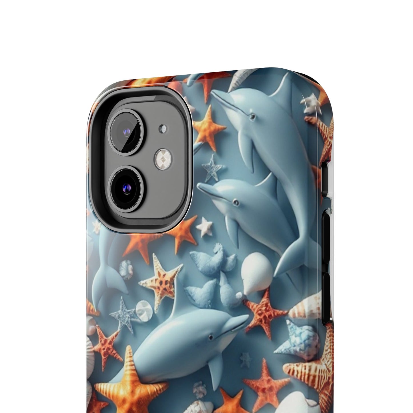 Dolphins Impact-Resistant Phone Case