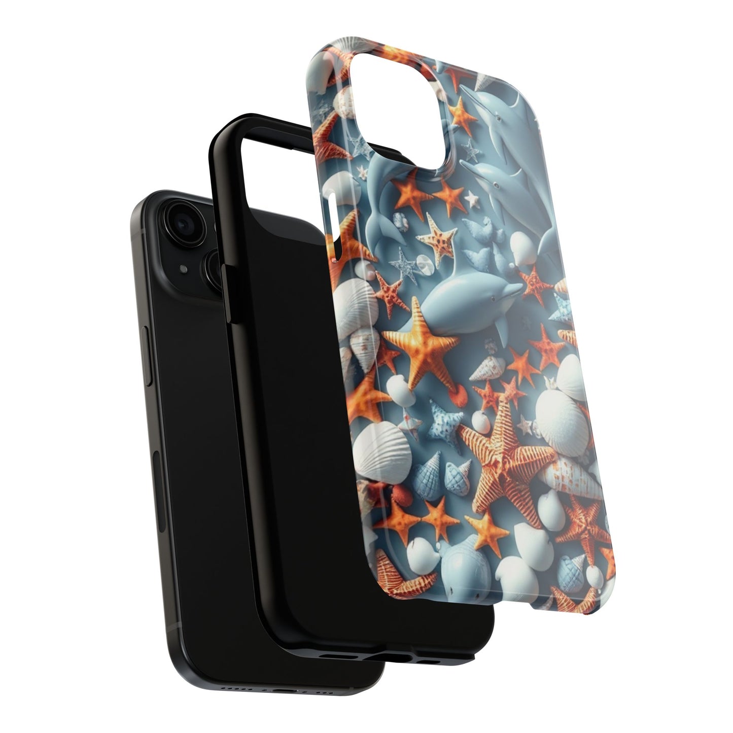 Dolphins Impact-Resistant Phone Case