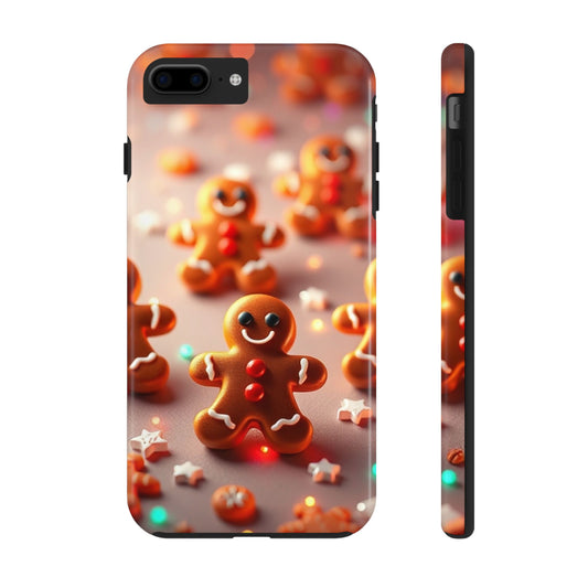 Gingerbread Man Impact-Resistant Phone Case