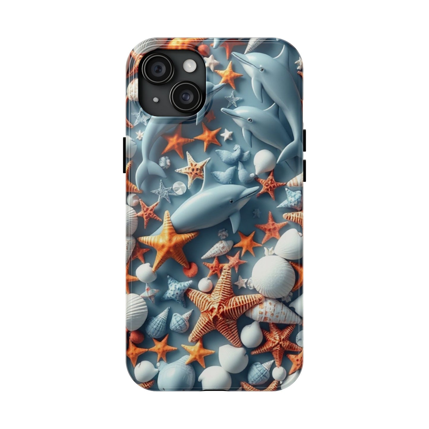 Dolphins Impact-Resistant Phone Case