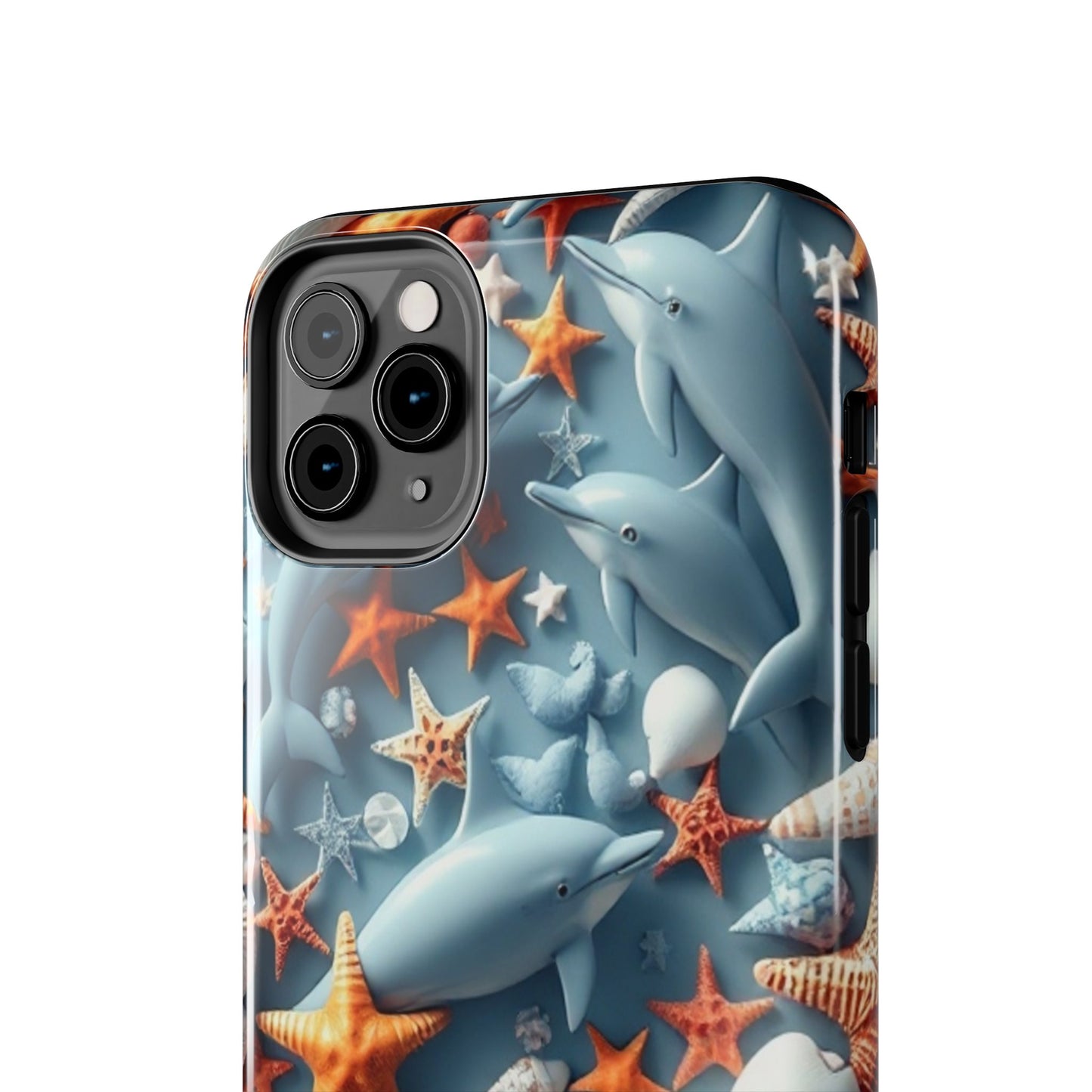 Dolphins Impact-Resistant Phone Case