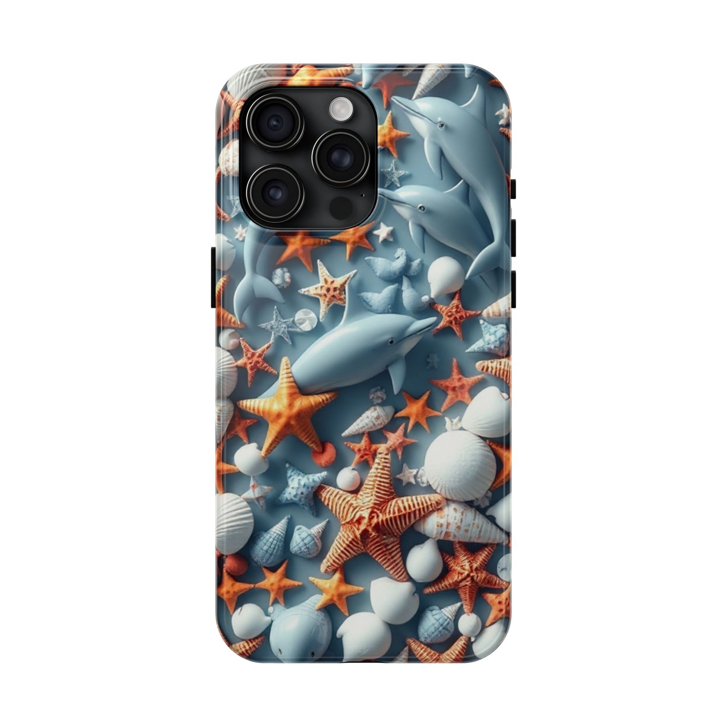 Dolphins Impact-Resistant Phone Case