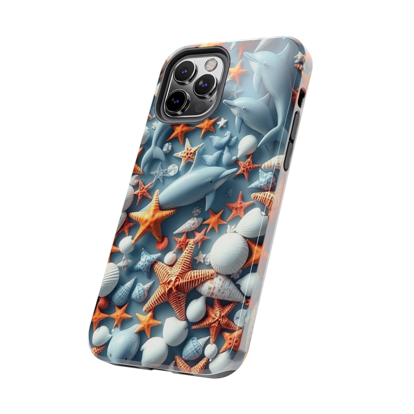 Dolphins Impact-Resistant Phone Case