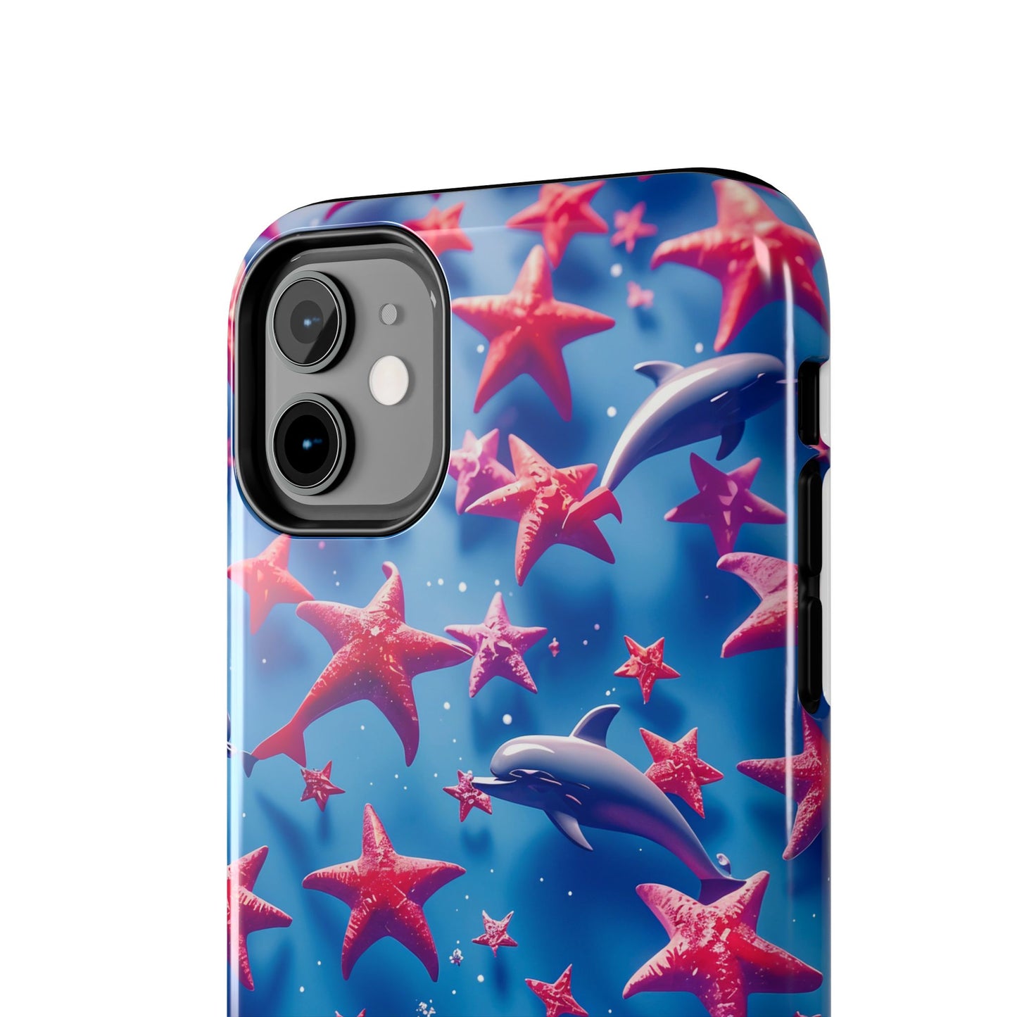 Dolphins Impact-Resistant Phone Case