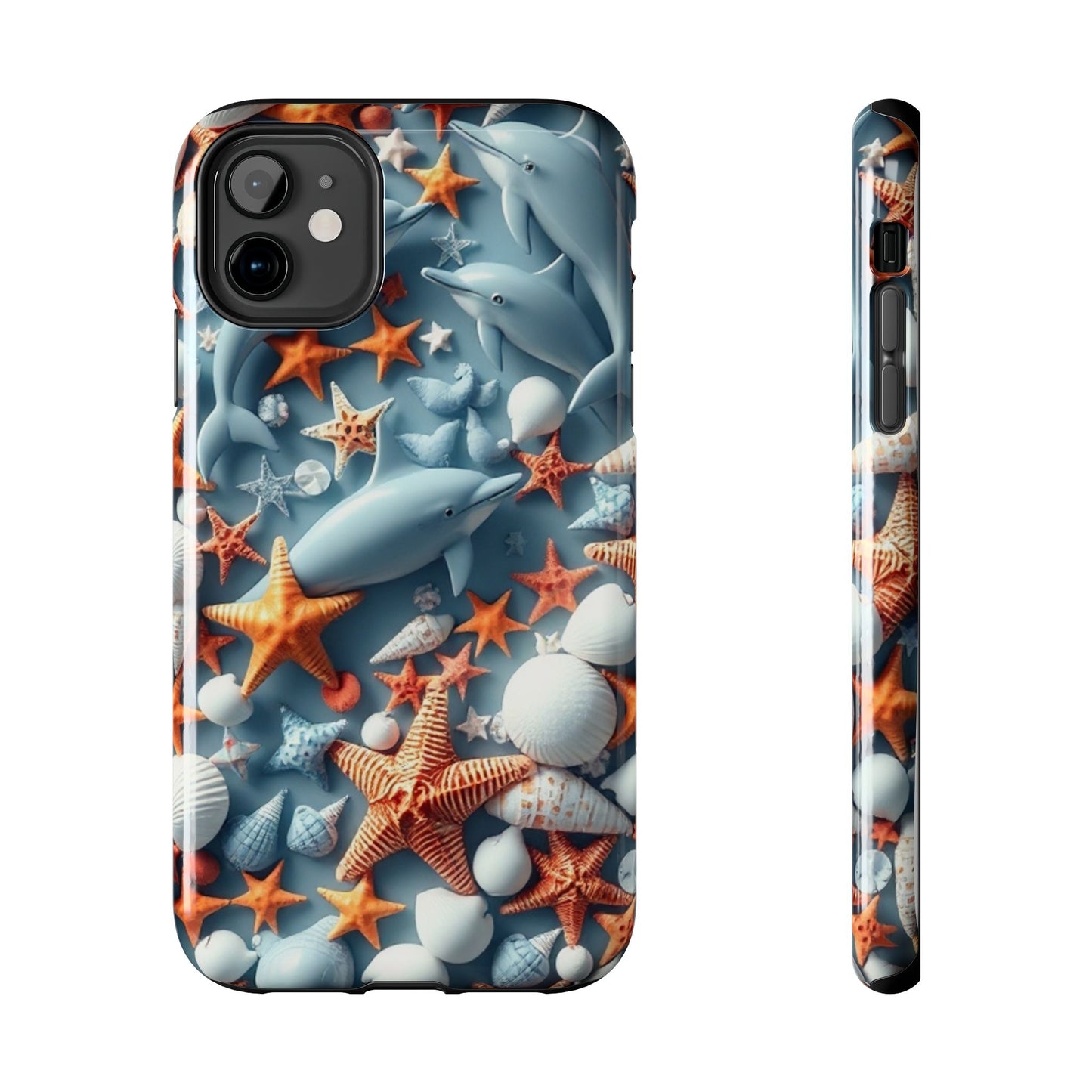 Dolphins Impact-Resistant Phone Case