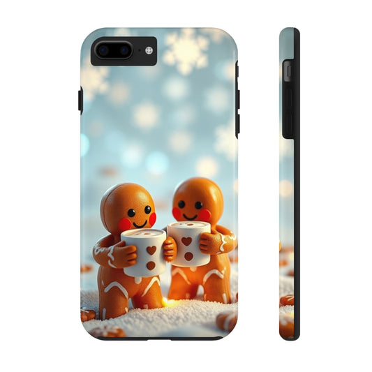 Gingerbread Man Impact-Resistant Phone Case