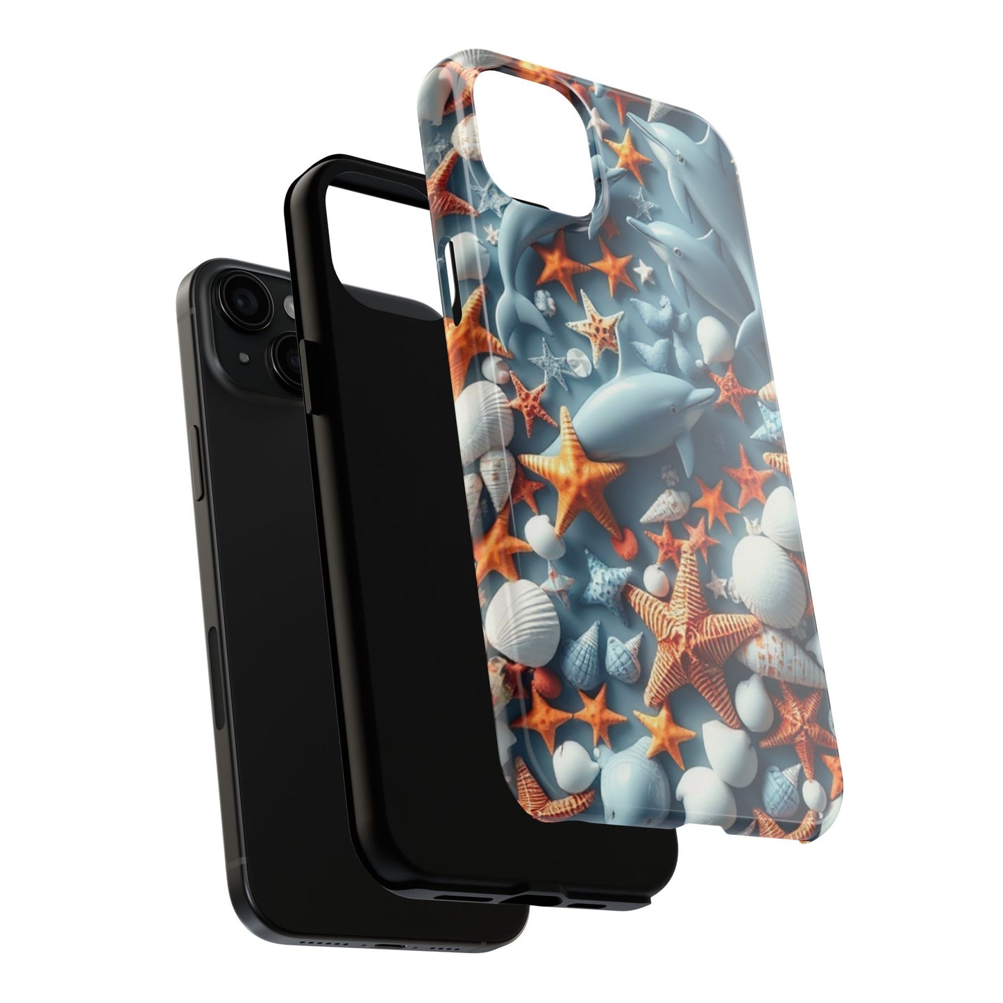 Dolphins Impact-Resistant Phone Case