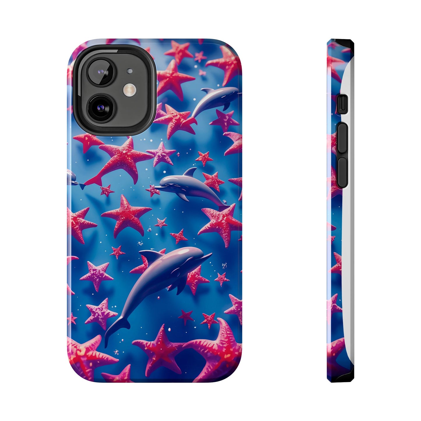 Dolphins Impact-Resistant Phone Case