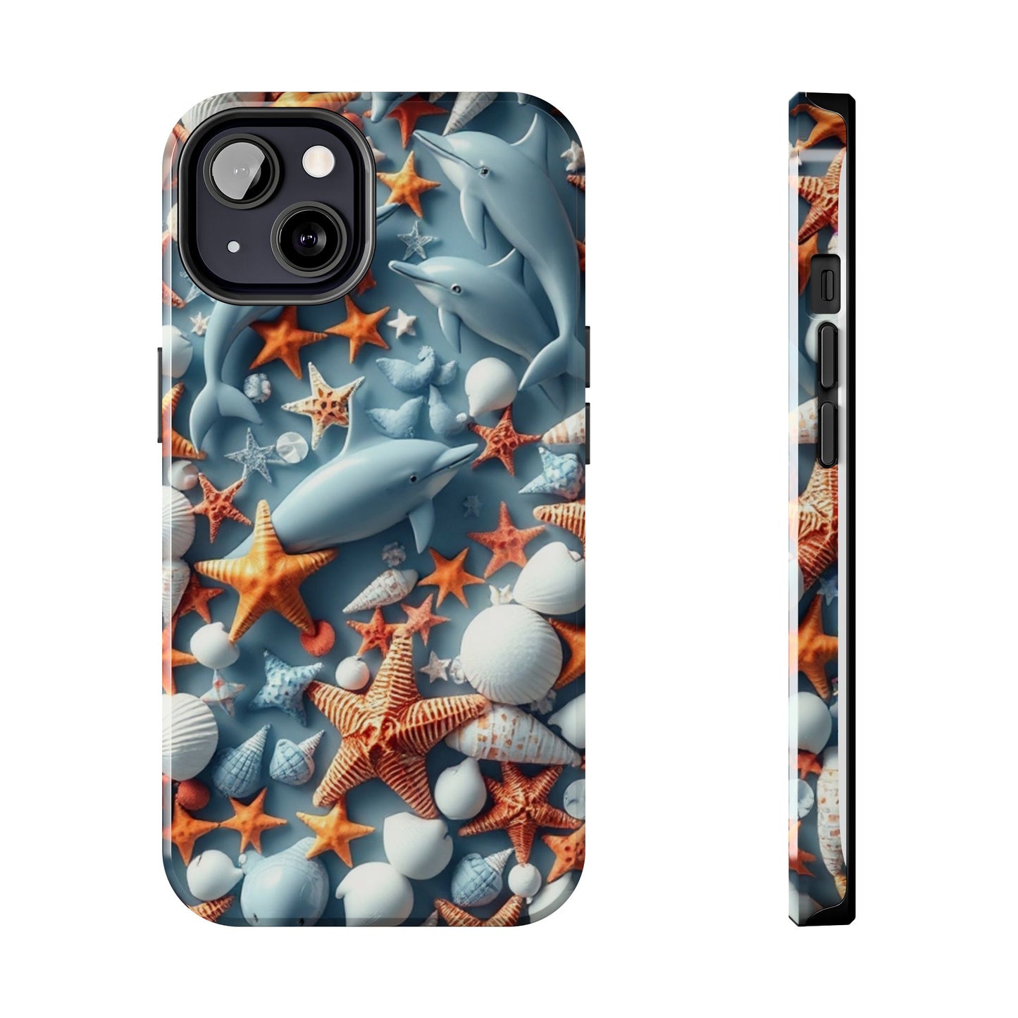 Dolphins Impact-Resistant Phone Case