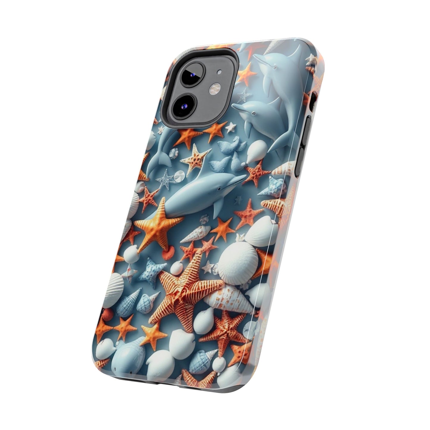 Dolphins Impact-Resistant Phone Case