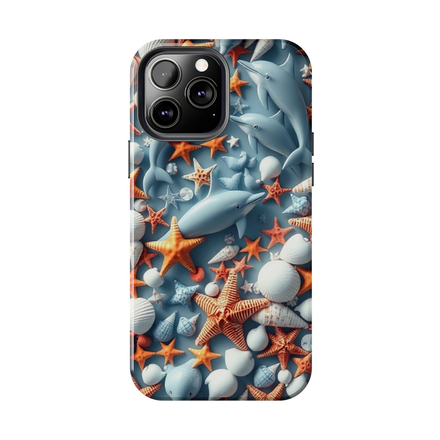 Dolphins Impact-Resistant Phone Case