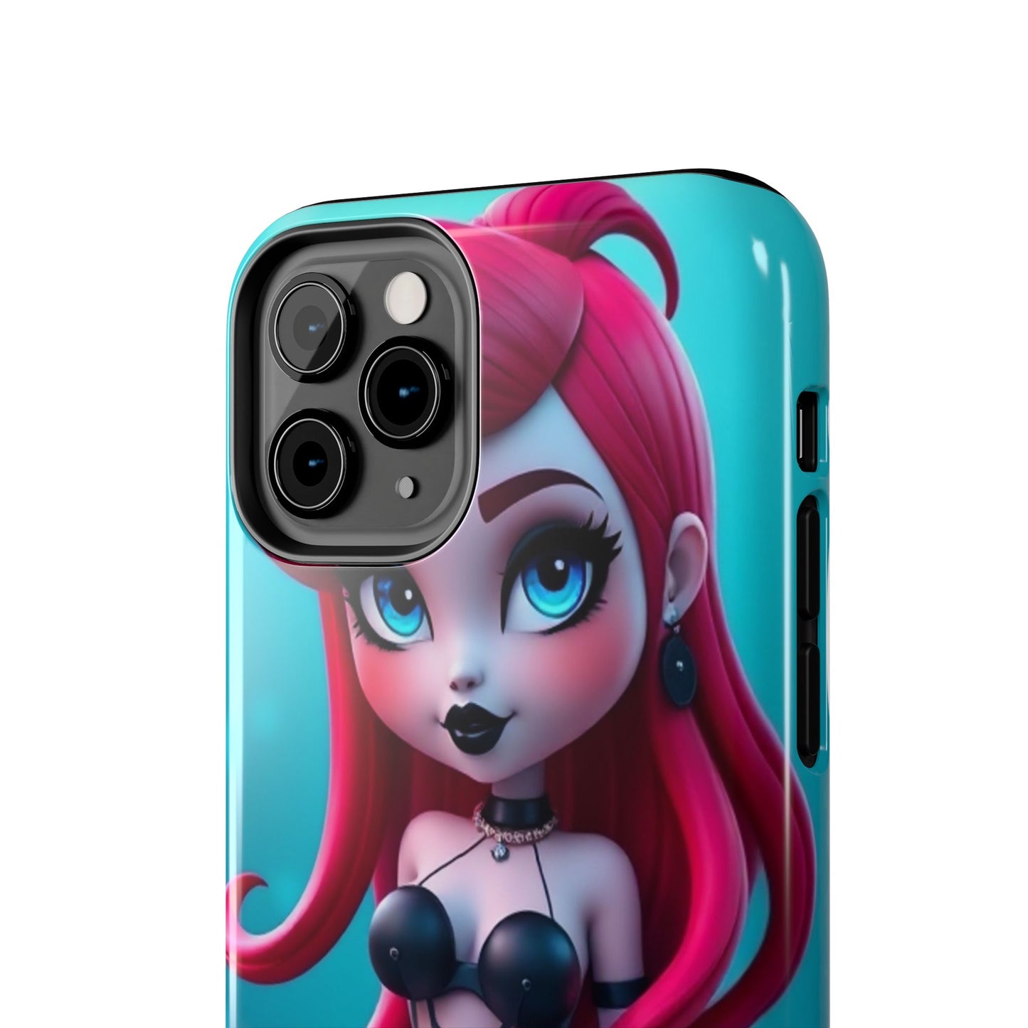 Goth Alt Mermaid Impact-Resistant Phone Case