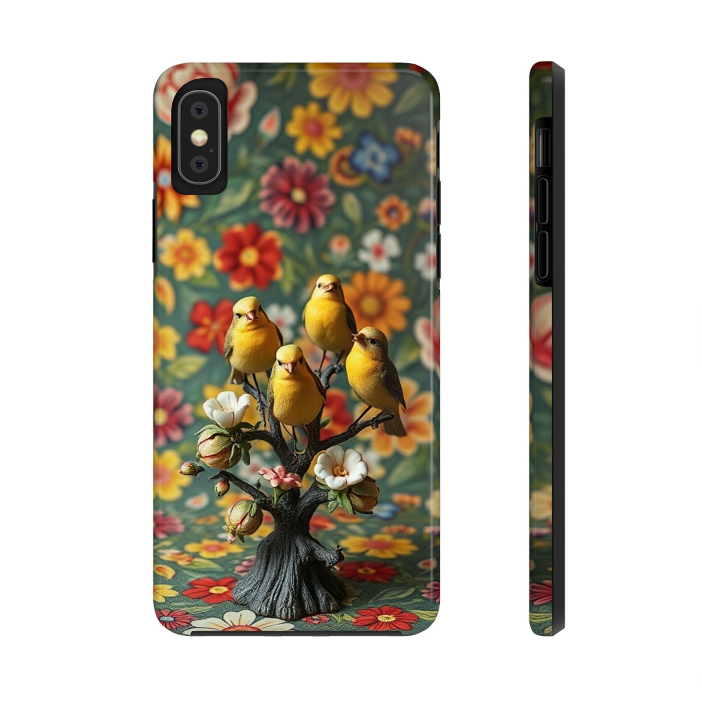 Birds Impact-Resistant Phone Case