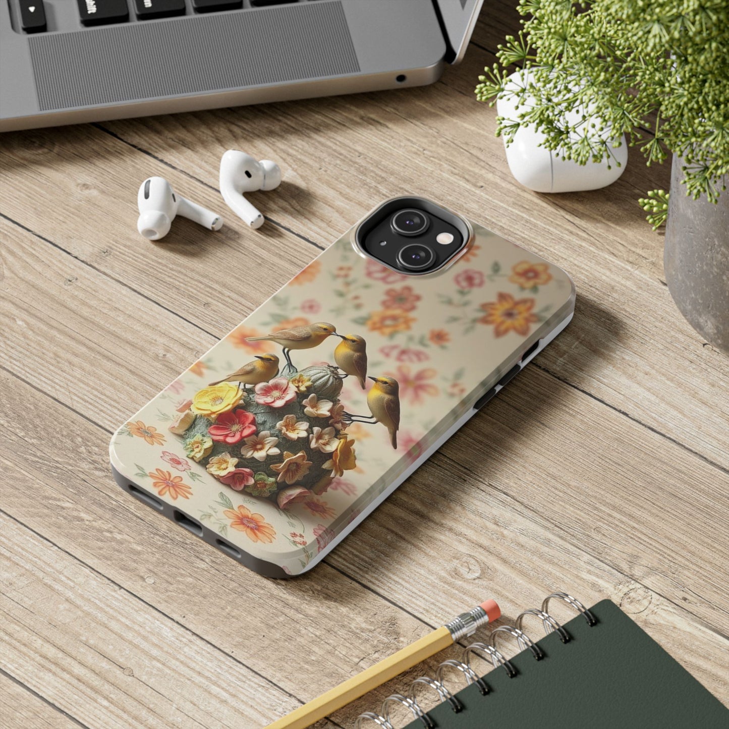 Birds Impact-Resistant Phone Case