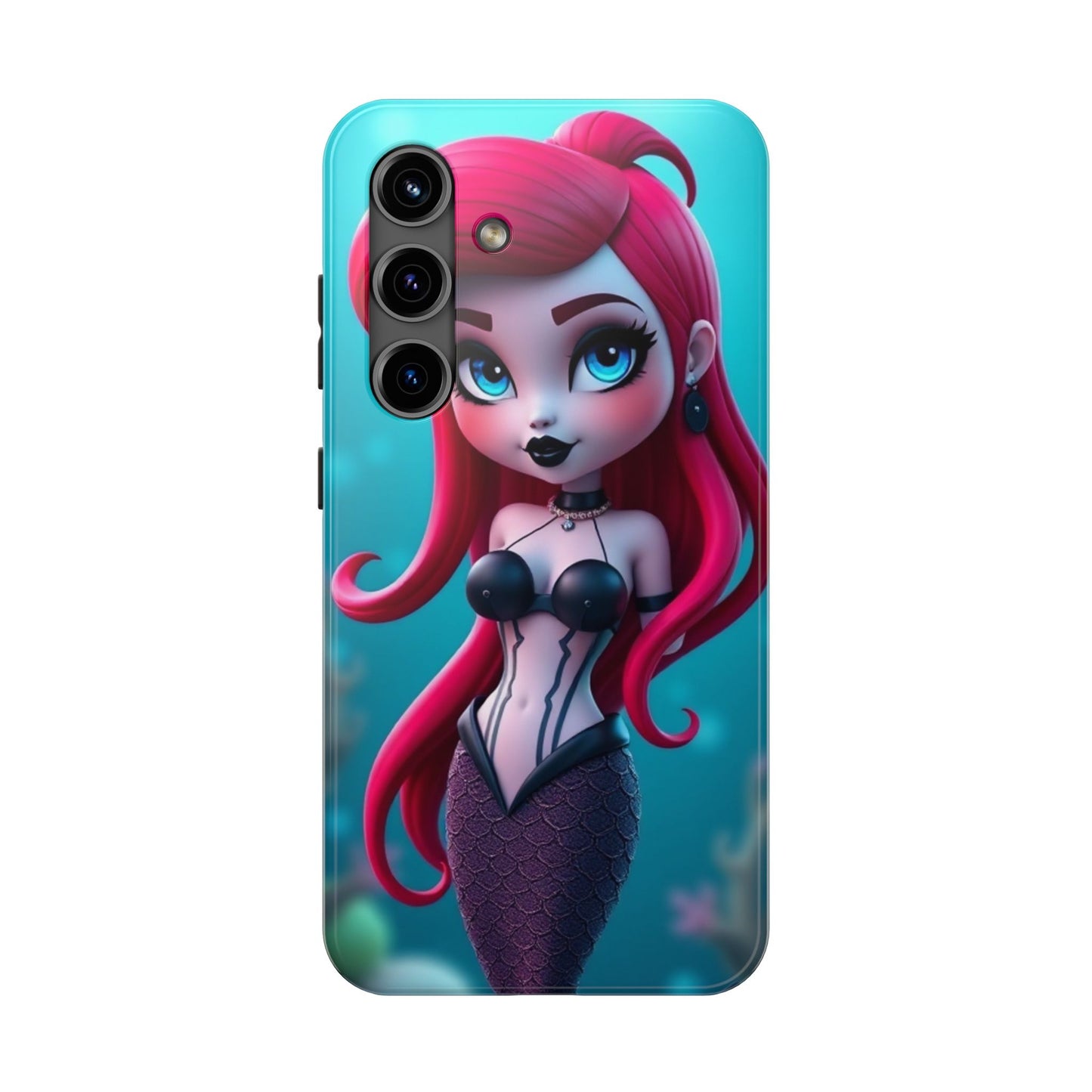 Goth Alt Mermaid Impact-Resistant Phone Case