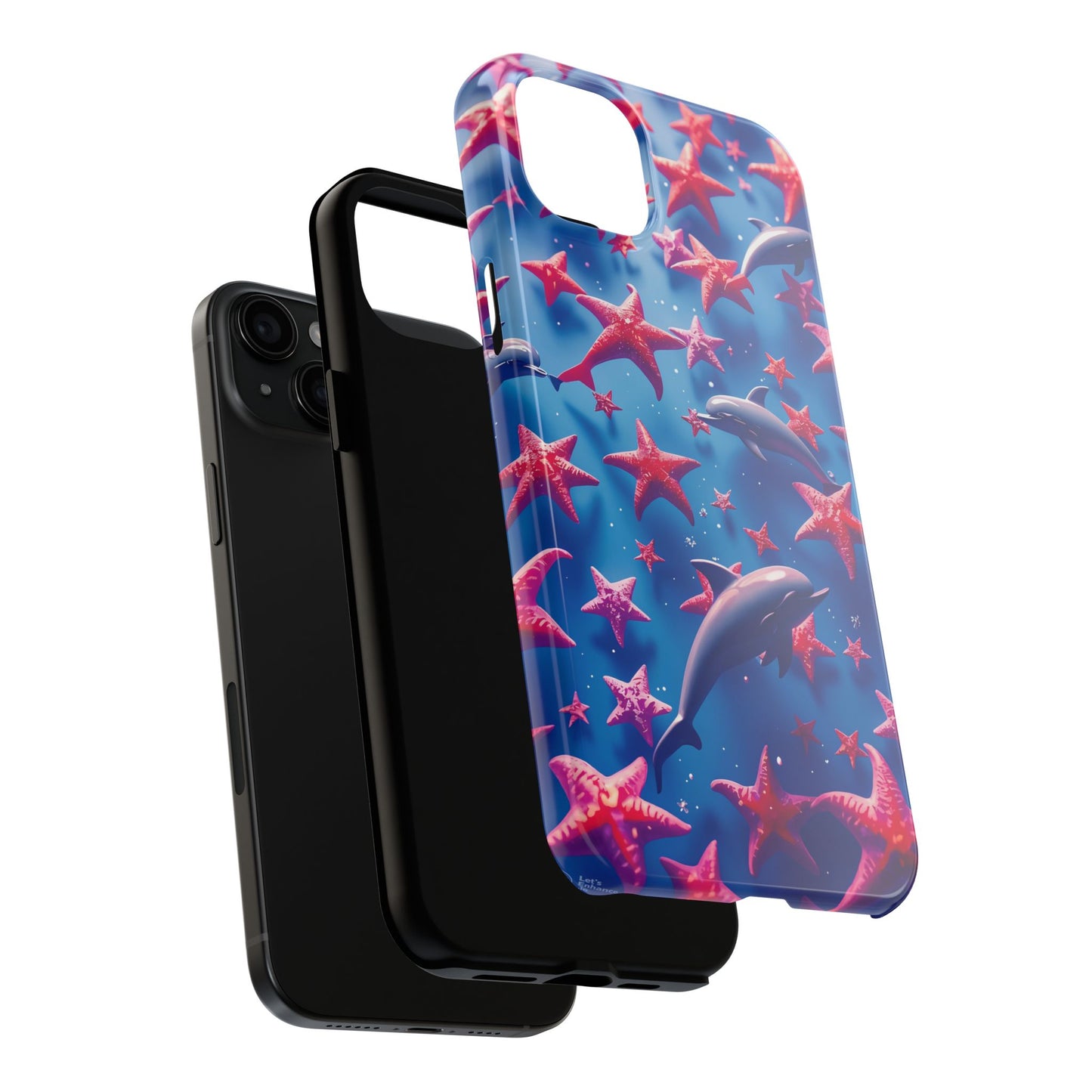 Dolphins Impact-Resistant Phone Case