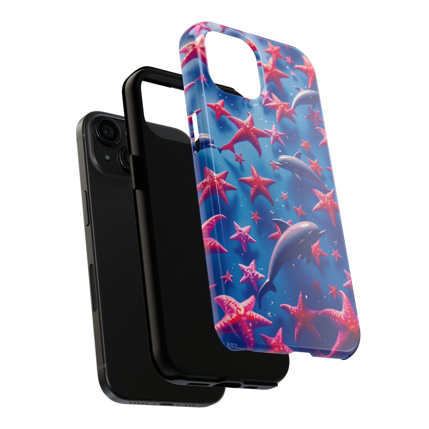 Dolphins Impact-Resistant Phone Case