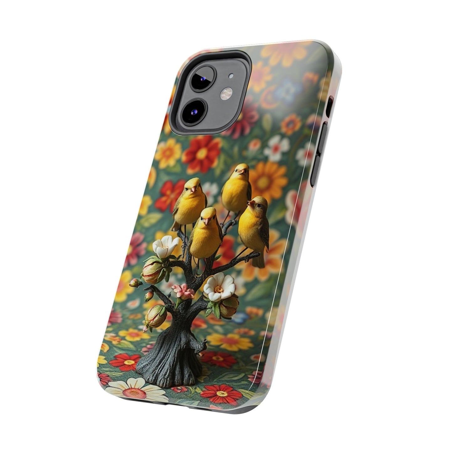 Birds Impact-Resistant Phone Case