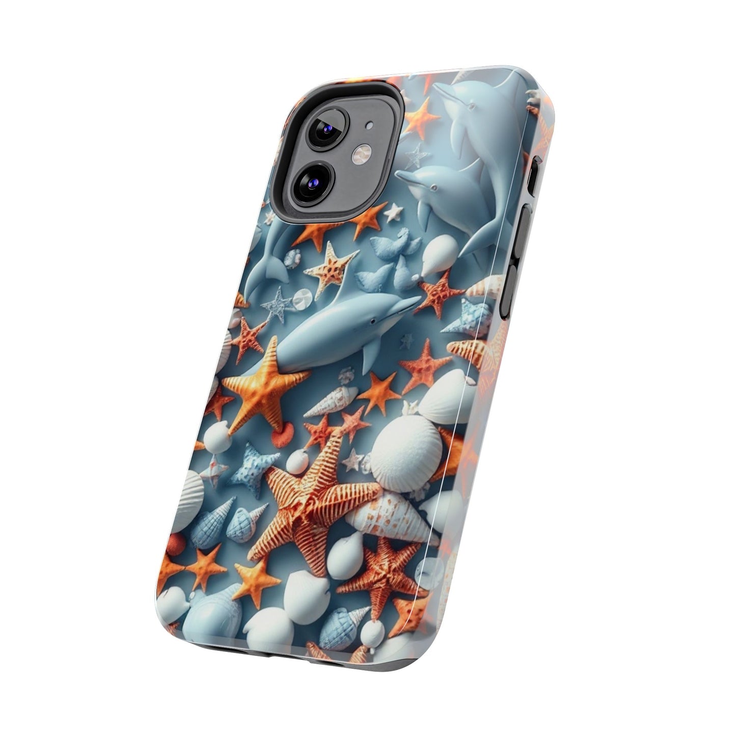 Dolphins Impact-Resistant Phone Case