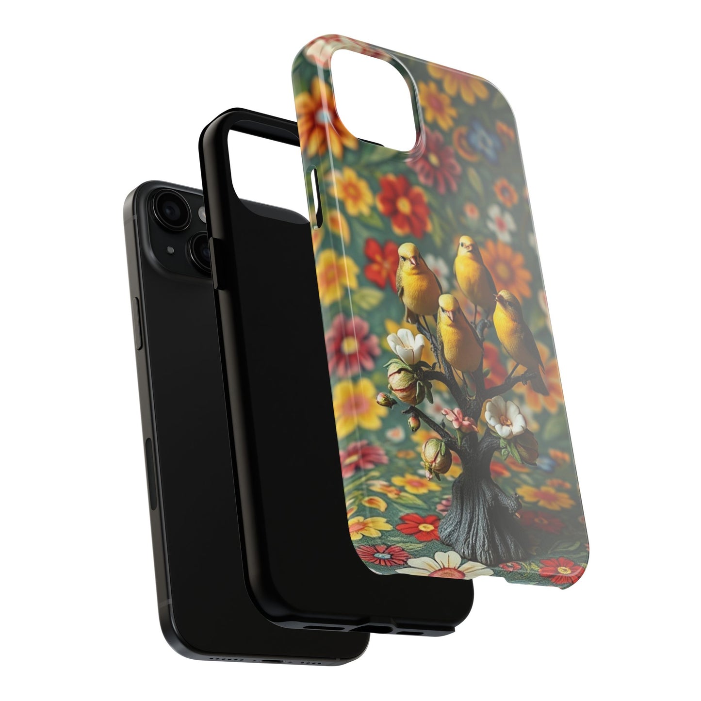 Birds Impact-Resistant Phone Case