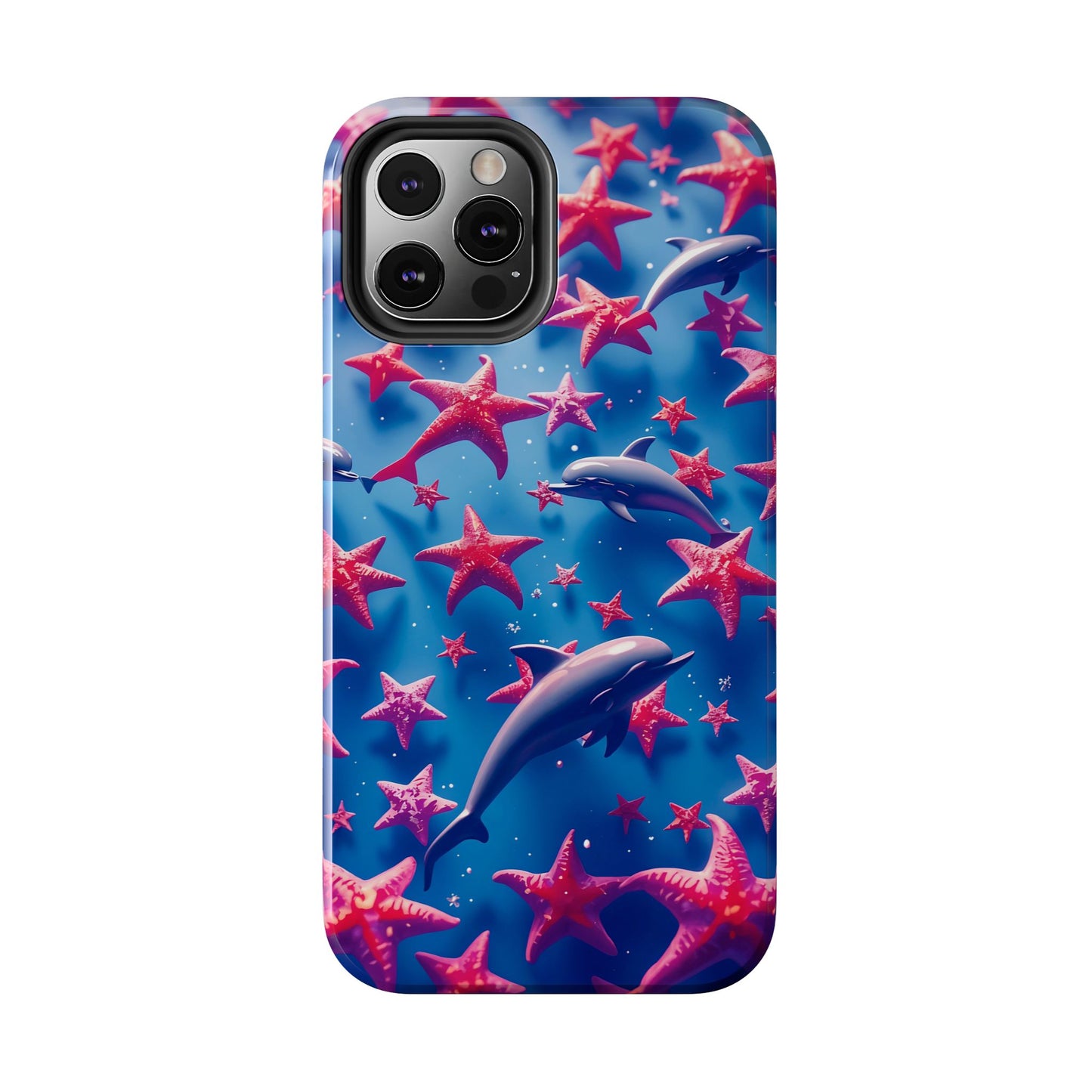 Dolphins Impact-Resistant Phone Case