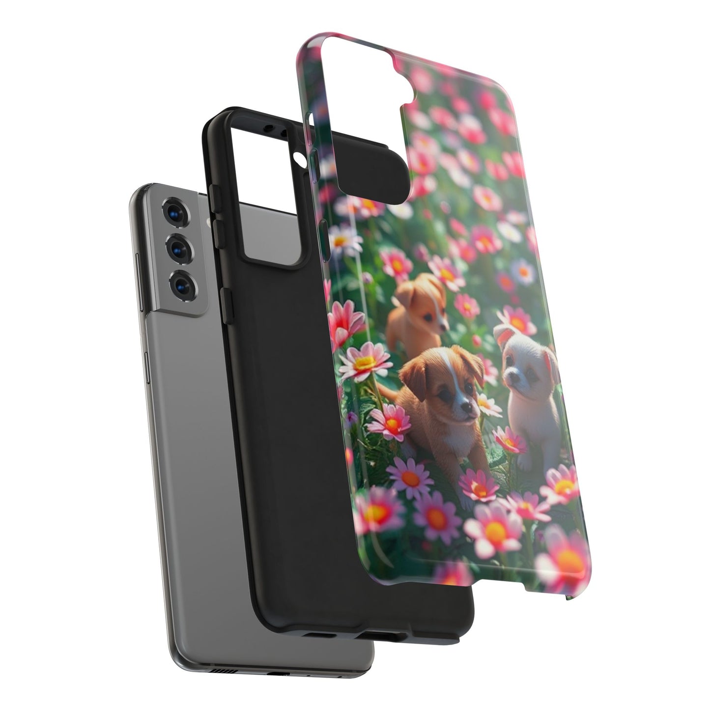 Puppy Dogs Impact-Resistant Phone Case