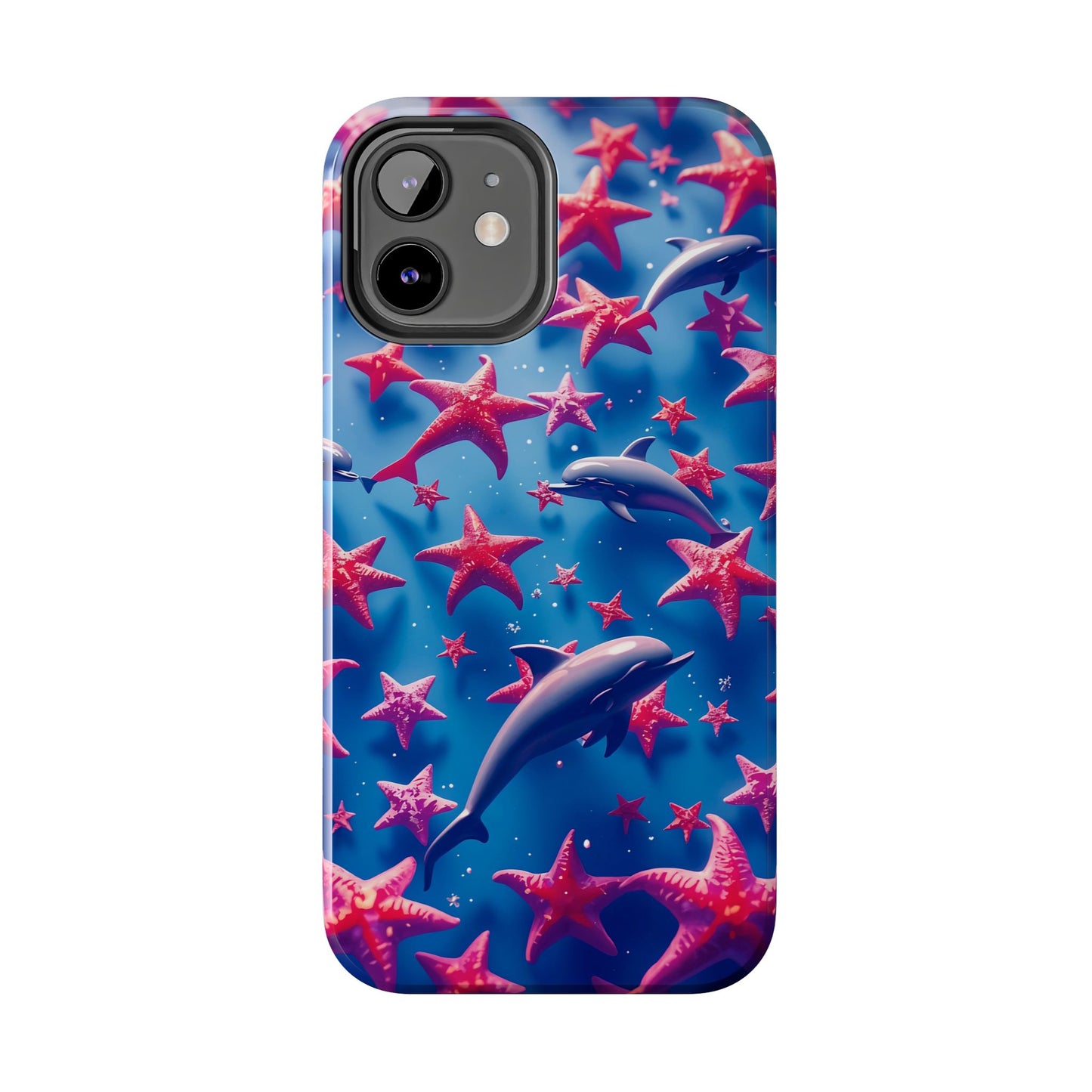 Dolphins Impact-Resistant Phone Case