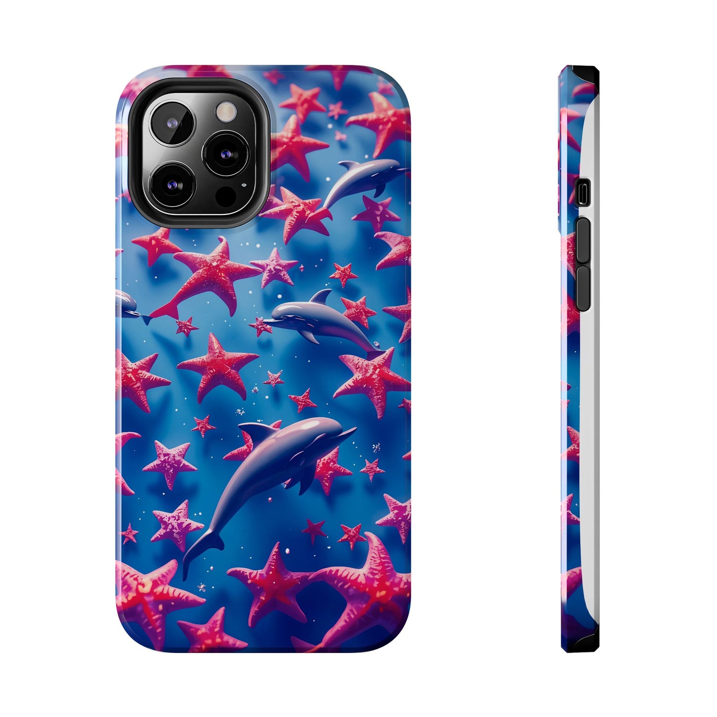 Dolphins Impact-Resistant Phone Case