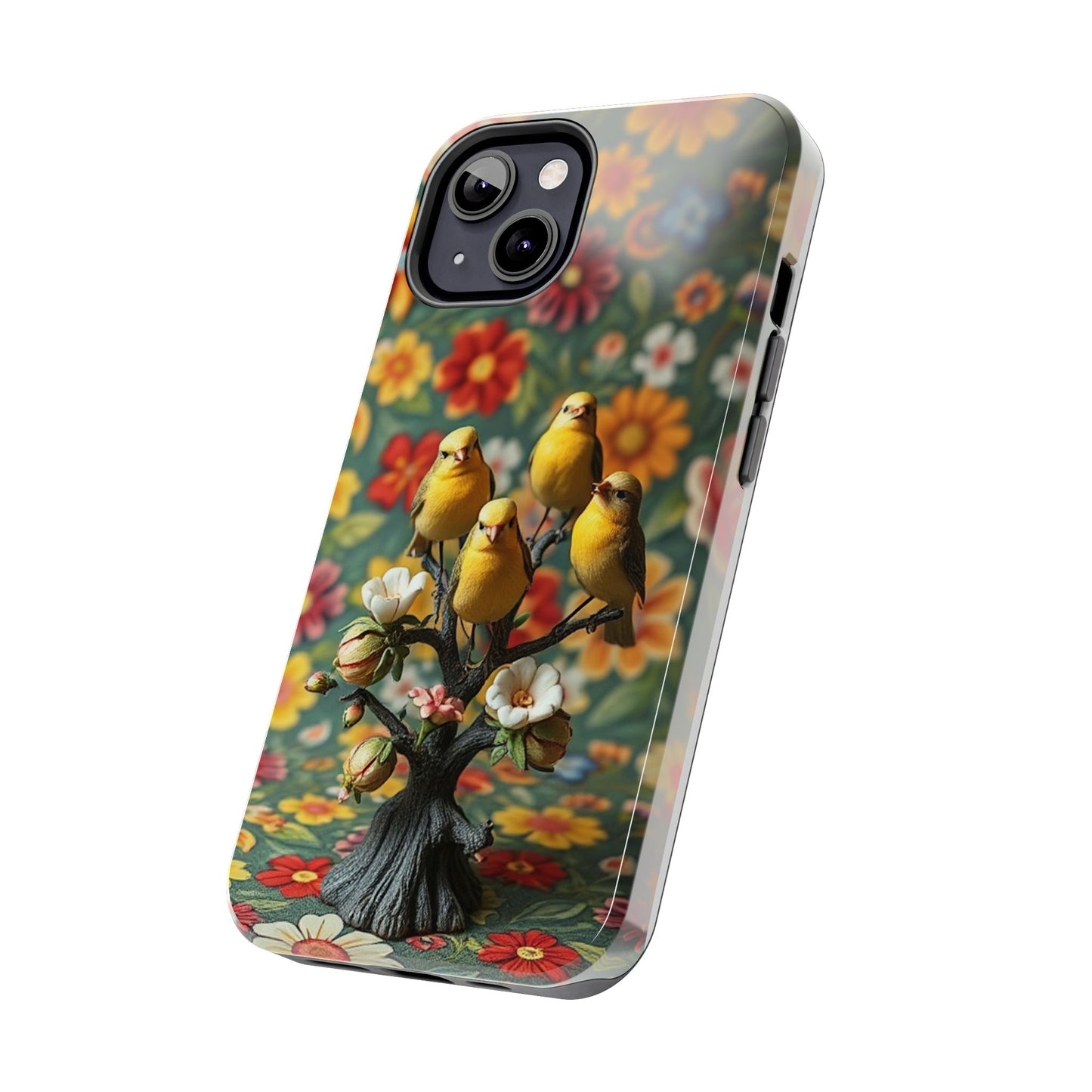 Birds Impact-Resistant Phone Case